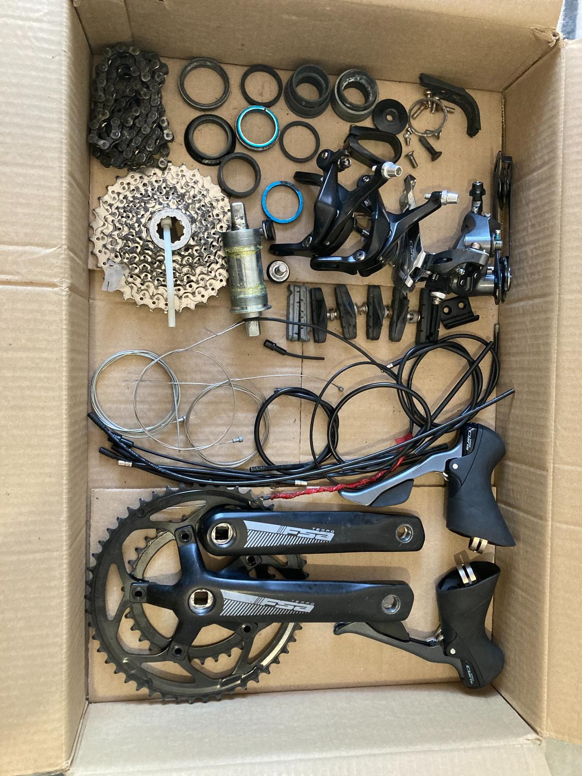 Speed Shimano Claris GroupSet Complete Groupsets Bike Hub