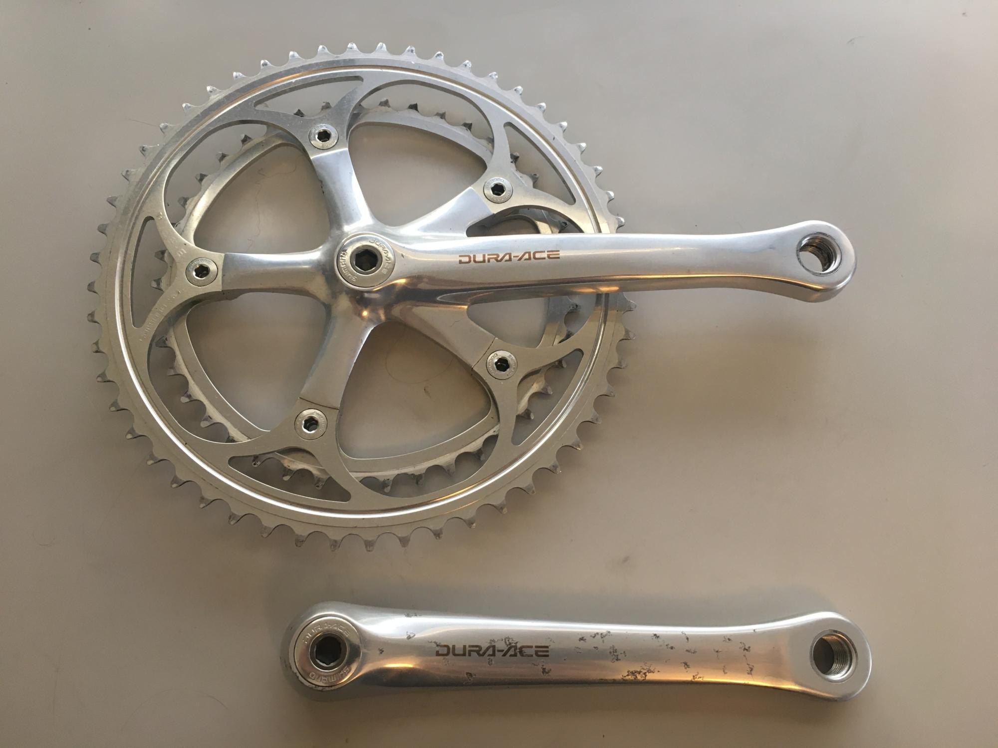 シマノ　デュラエース　クランク　njs SHIMANO Dura ace SP-7410 φ26.8mm NJS Shimano FC-7410 Dura Ace 8spd