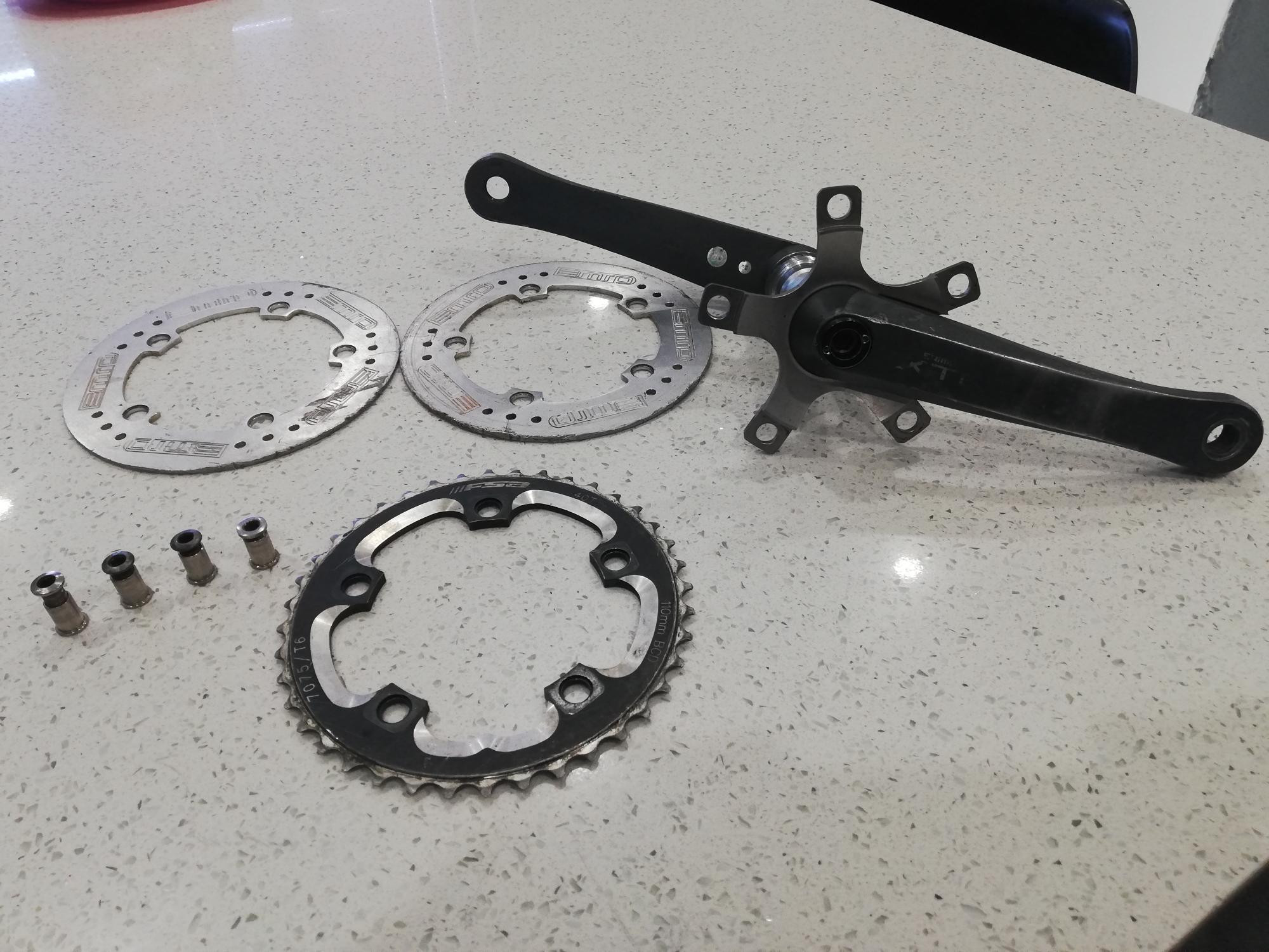 Shimano xtr fc m952 crankset with bb Vintage Components Bike Hub