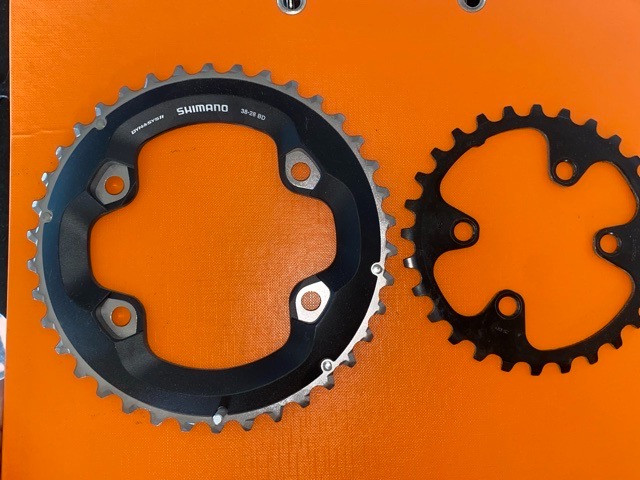 shimano chainrings for sale