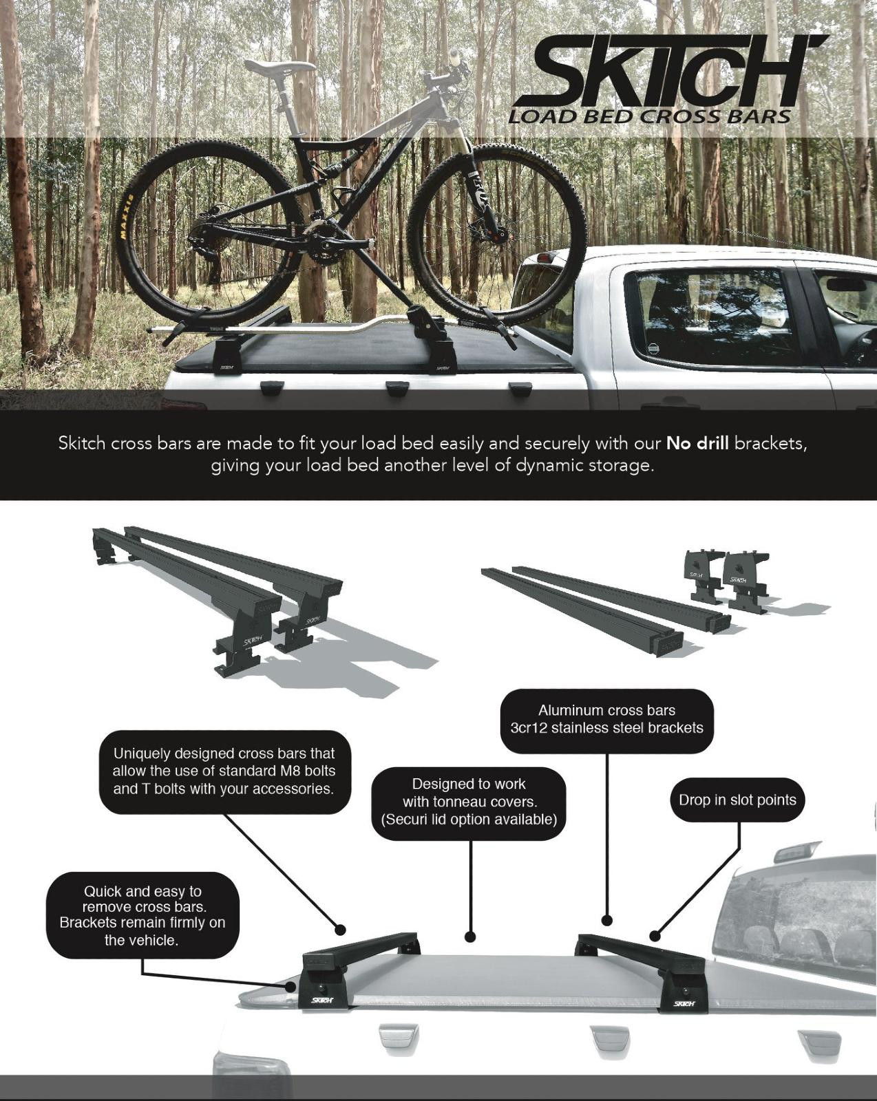 NEW* Skitch Cross Bar Kit Bike Racks