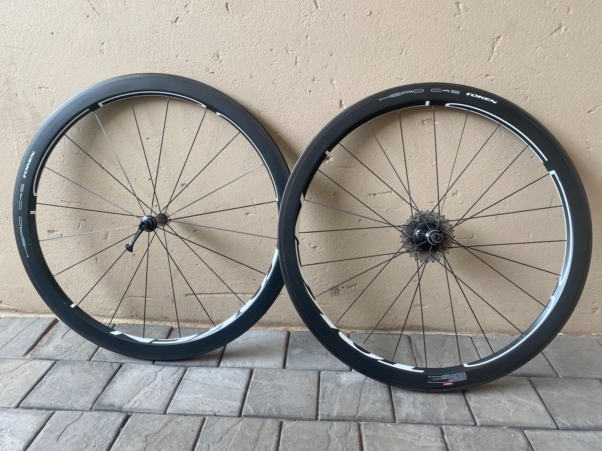 Token Hero C45 Wheelset | Road Bike Wheels | Bike Hub