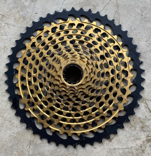 SRAM XX1 Eagle 10-50 12 Speed Gold Cassette Cassettes Bike Hub