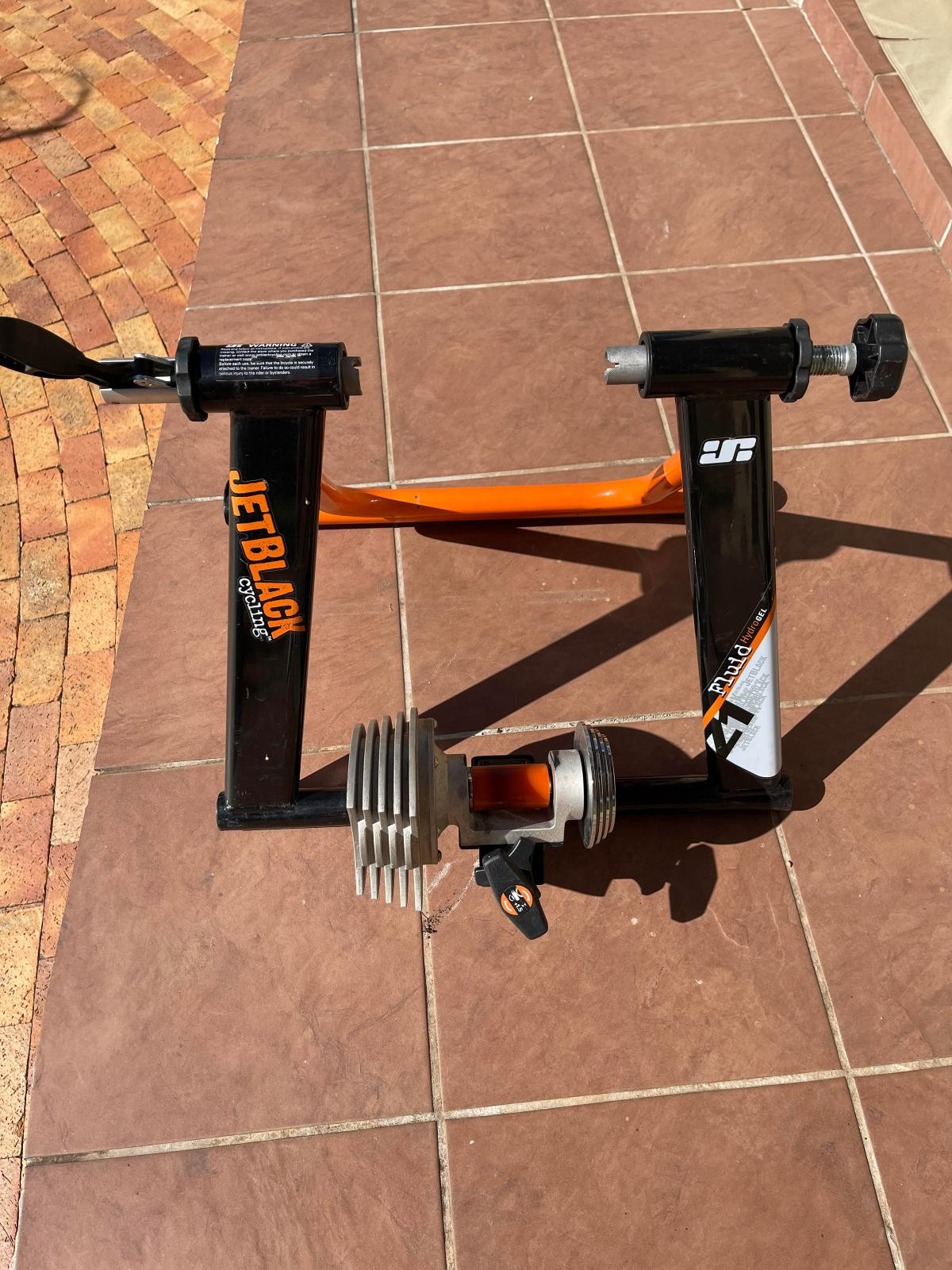 Turbo Trainer Jet Black Z1 Pro Fluid Trainer Jet Black Fluid Turbo