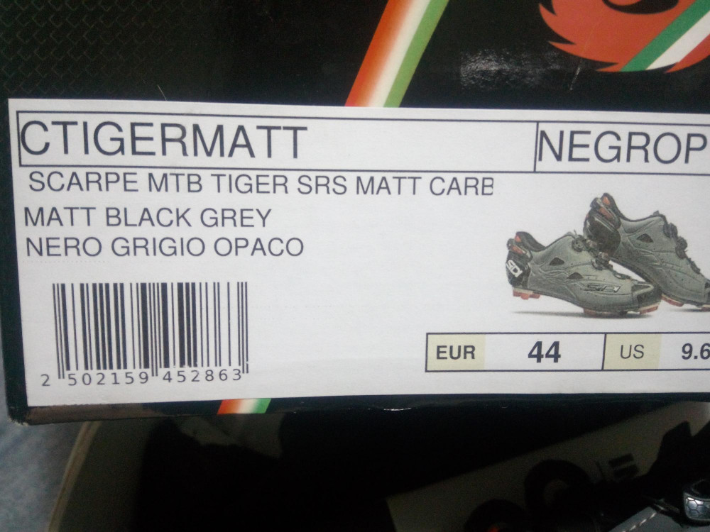 sidi tiger limited edition