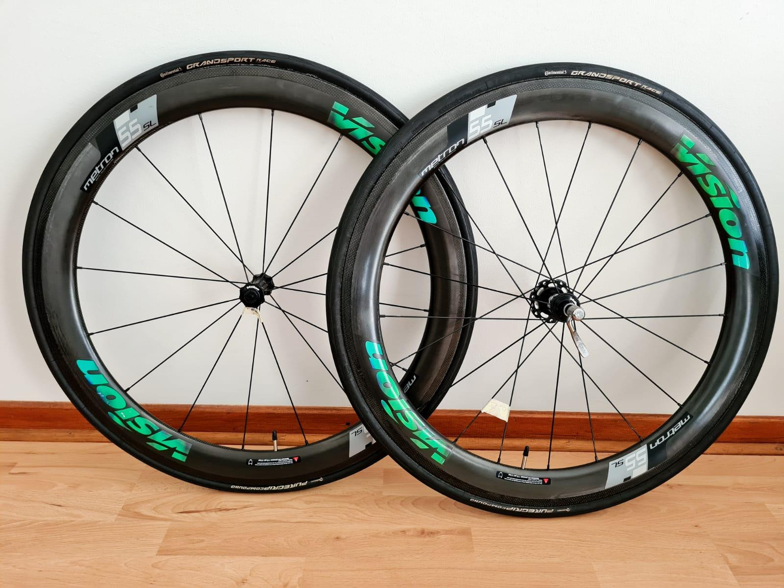 Vision Metron 55 SL Carbon Wheels | Road Bike Wheels | Bike Hub
