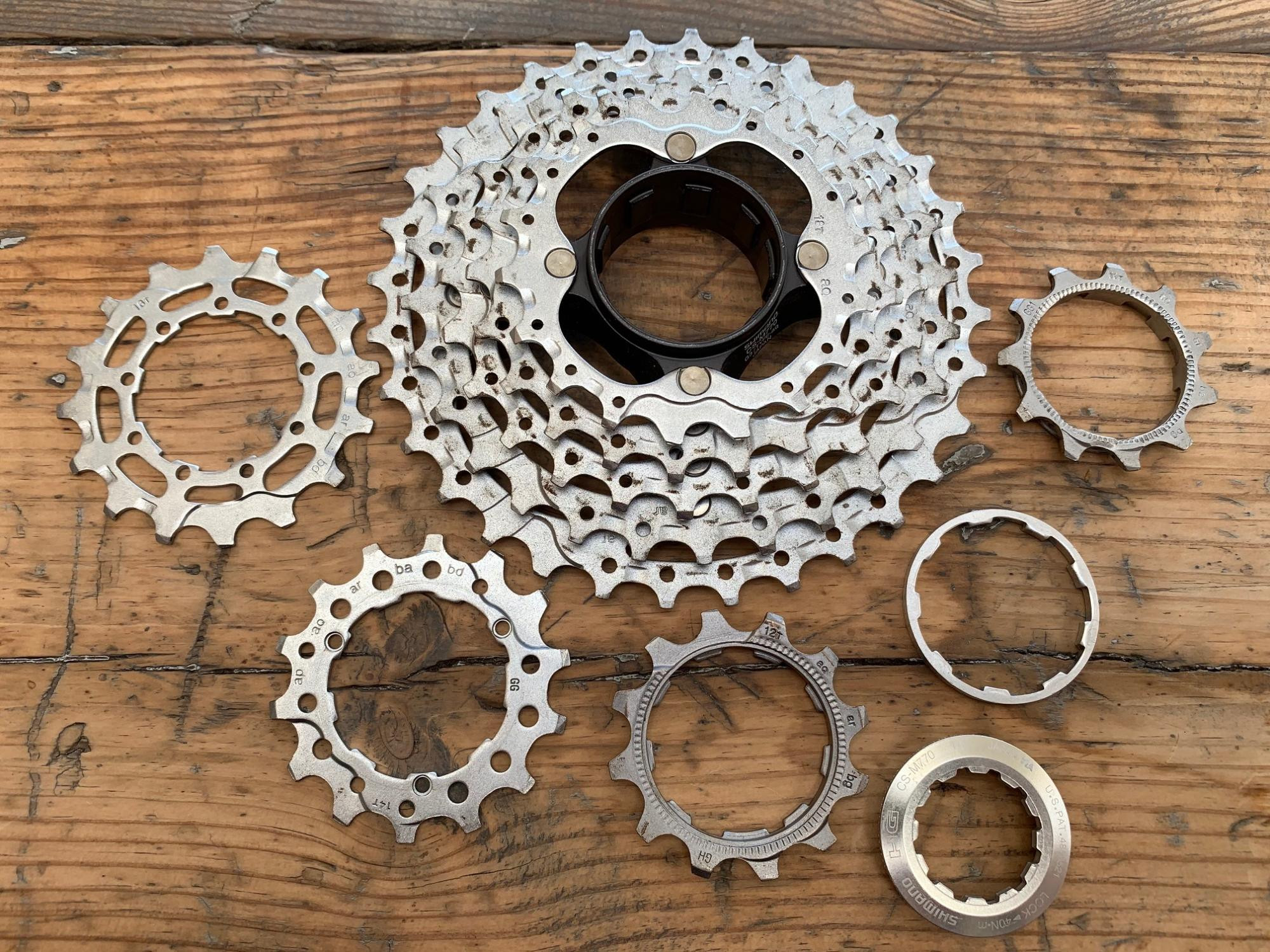 Shimano XT Cassette CS-M770 11-32 Speed Cassettes Bike Hub