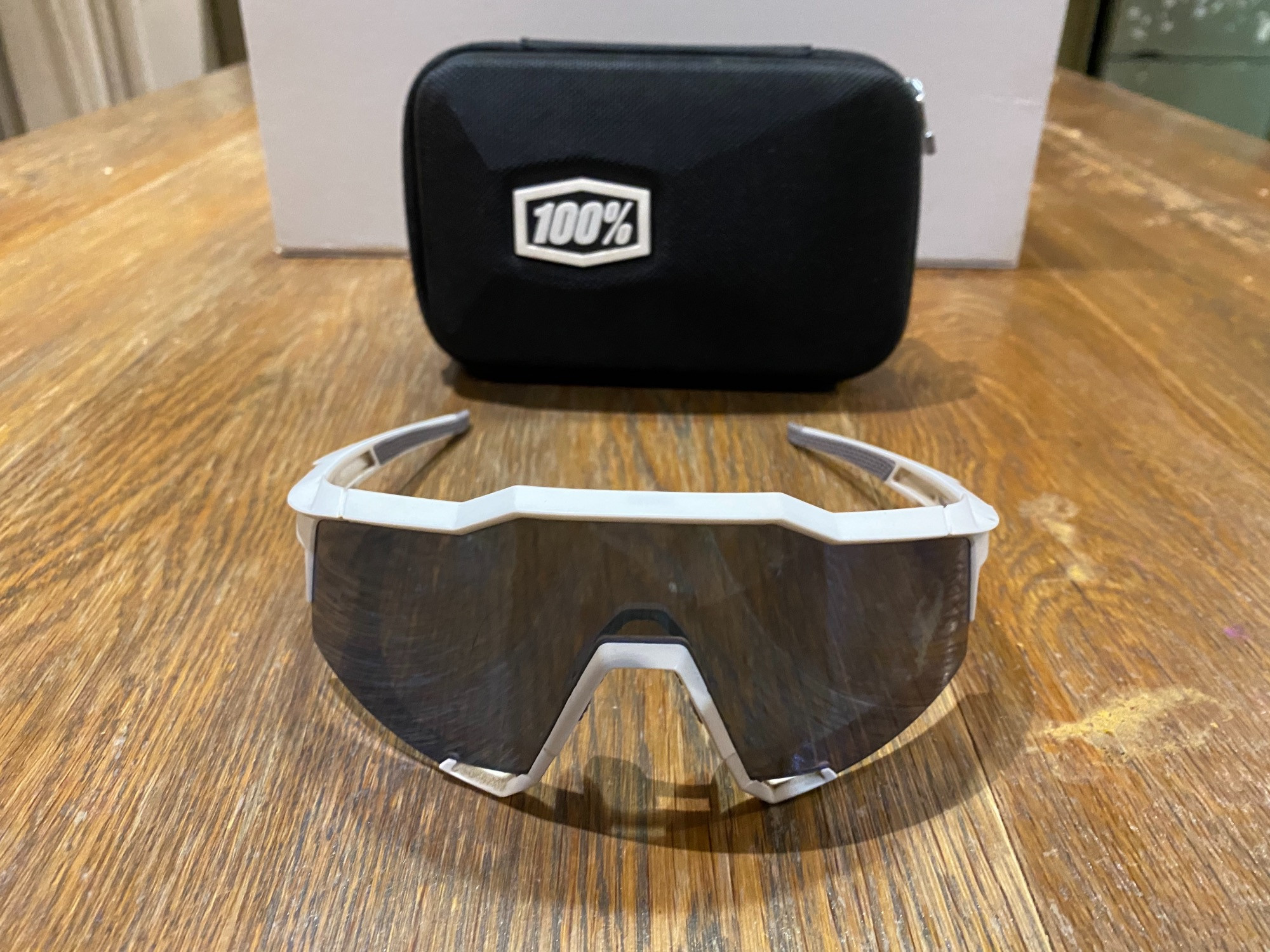 100% Speedcraft Matte White | Eyewear | Bike Hub