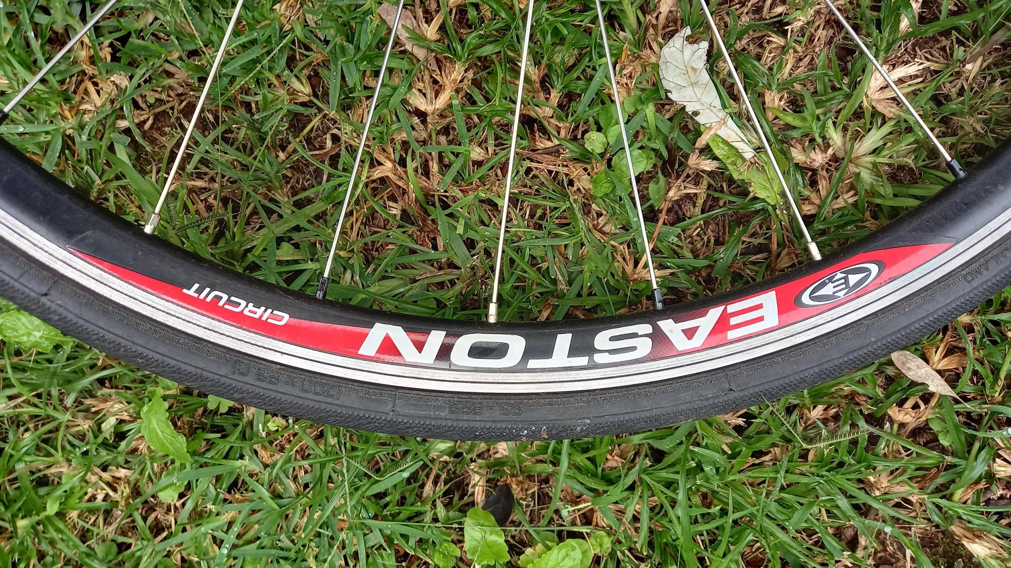 Easton Circuit rear wheel with SRAM Cassette Road Bike Wheels