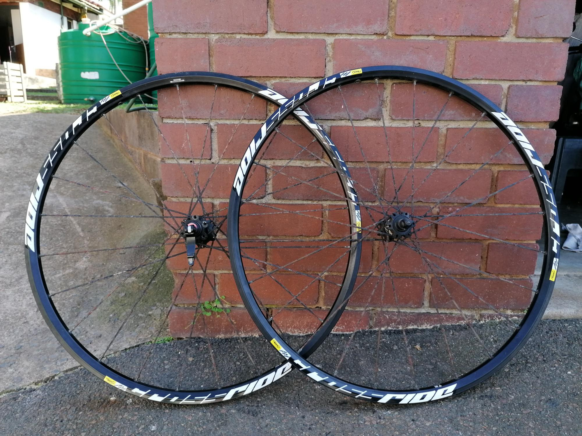 mavic crossride 29er wheelset