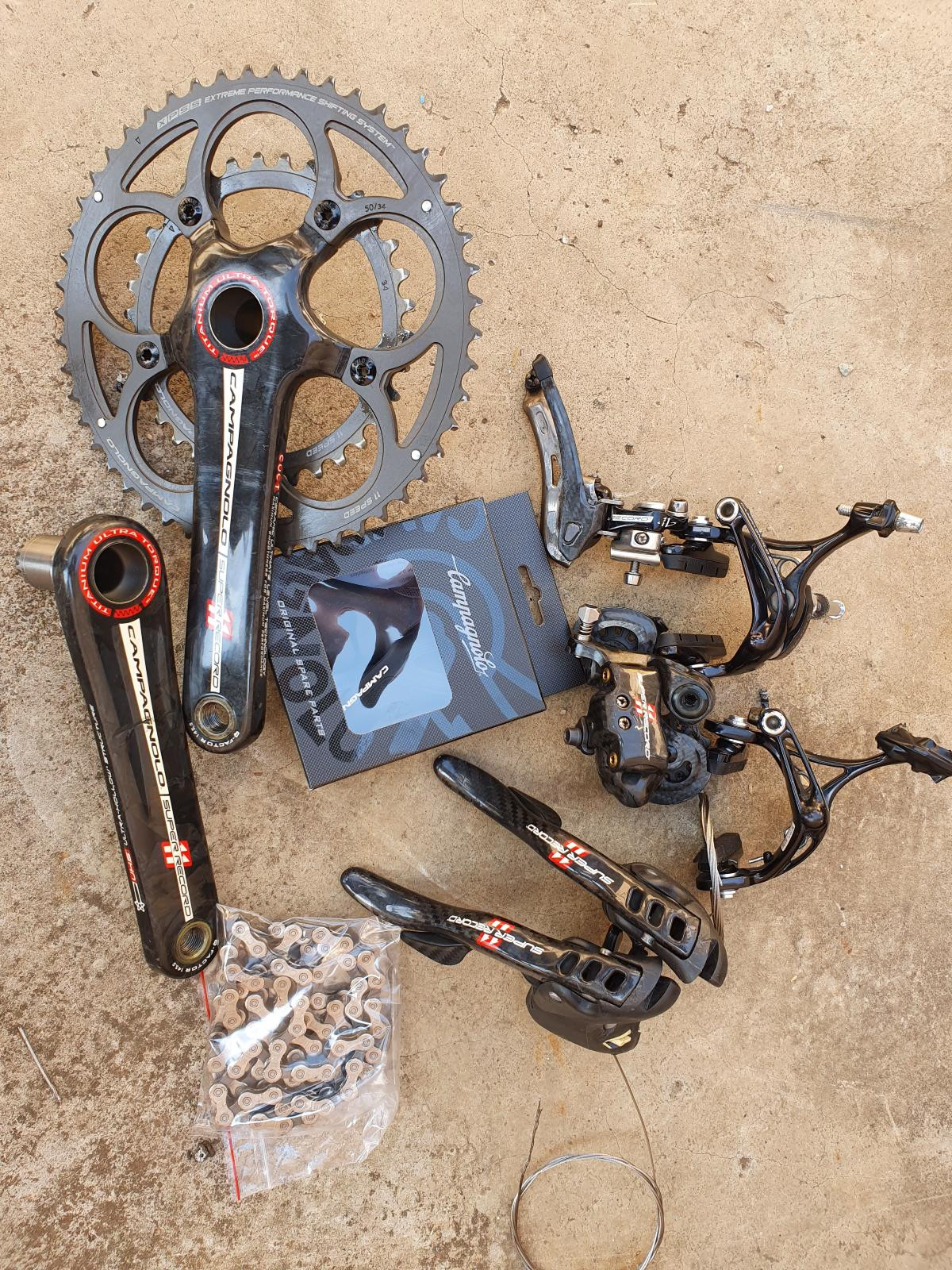 CAMPAGNOLO SUPER RECORD 11S クランク/3216111900005F