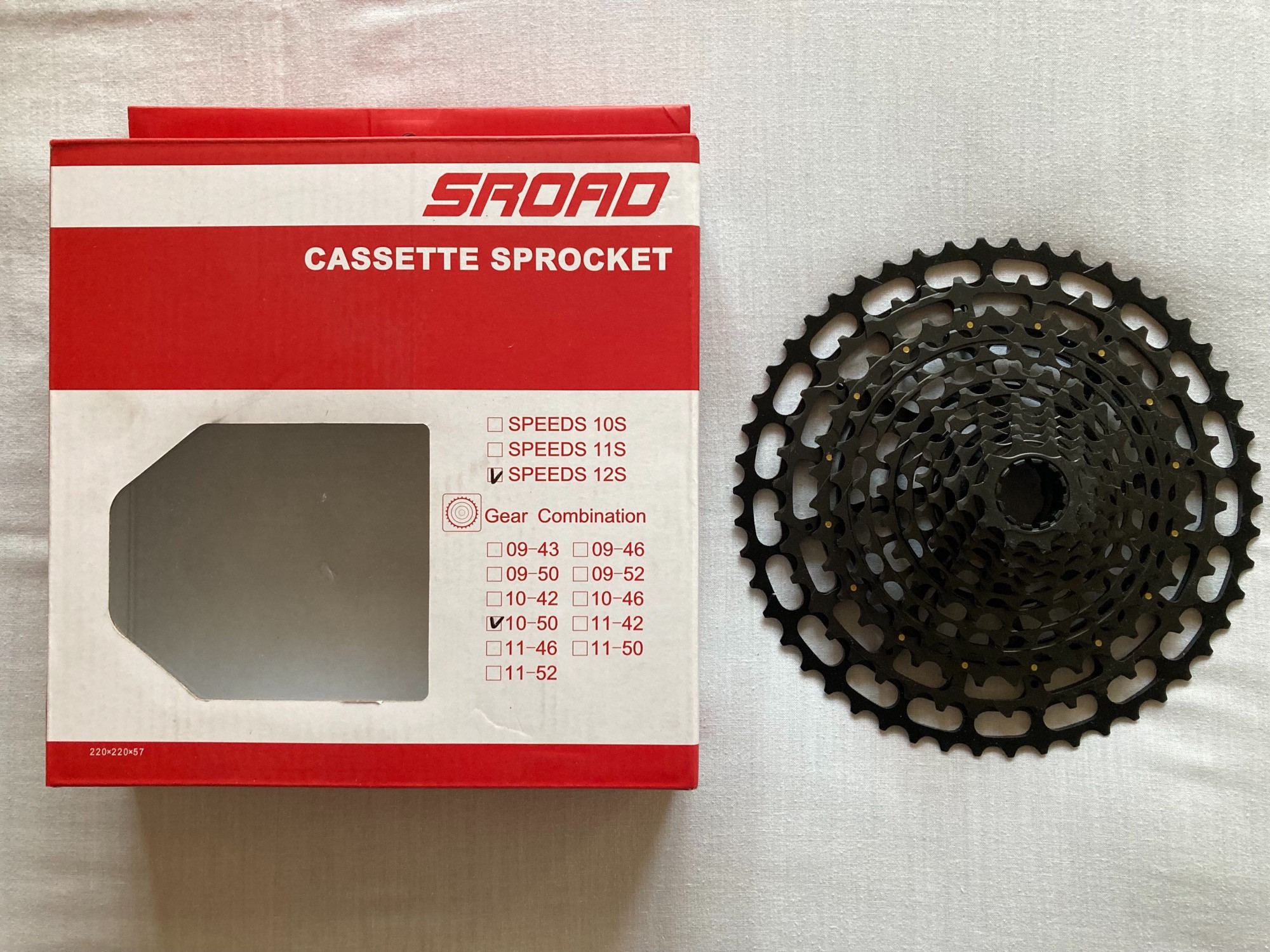 SRoad 1050T 12 Speed XD Drive Cassette Cassettes Bike Hub