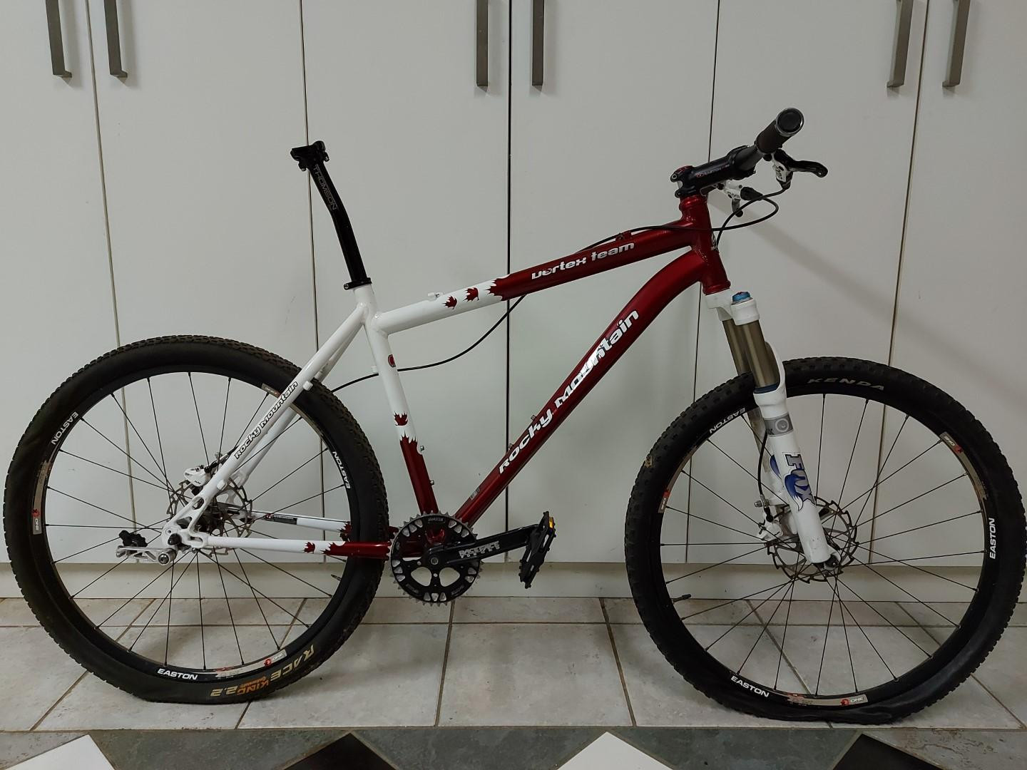 Rocky Mountain Vertex Team Scandium Hardtail Mountain Bikes