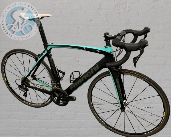 bianchi 57cm road bike USED Vintage Campione d'Italia Lugged Steel Campagnolo Nuovo Record 2x7 Celeste AS IS Oltre Ultegra Di2 2x12 BIANCHI * NIRONE 7 ALU