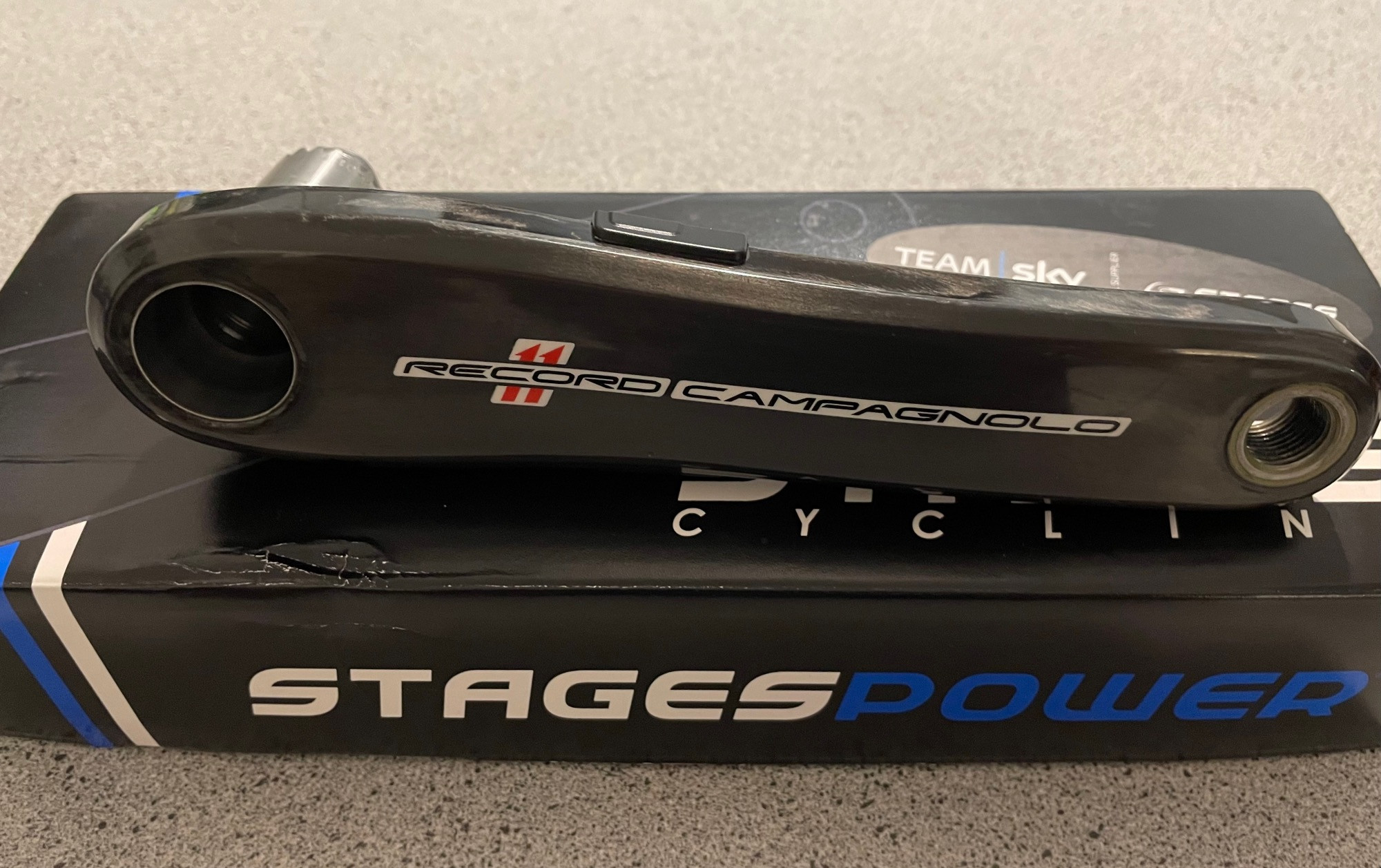 Stages Carbon Power Meter Campagnolo Super Record Gen Left Crank