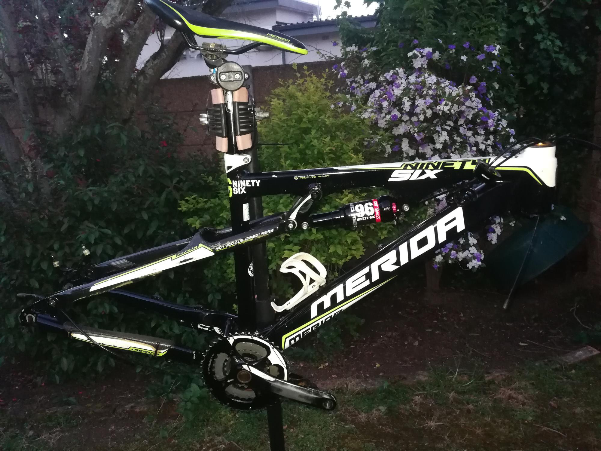 Merida 26er Merida Ninety Six 26er | Dual Suspension Mountain Bike Frames | Bike Hub