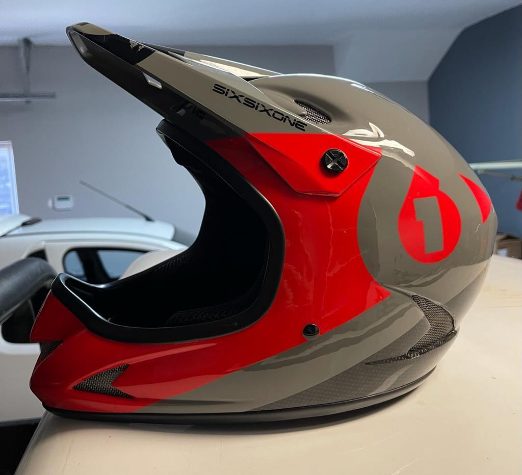 661 Rage 661 Full Face Helmet 661 Rage Full Face Helmet Black-Cyan   Cambria Bike