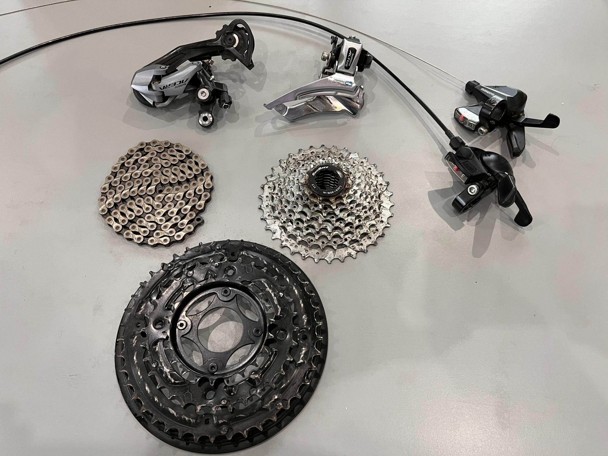 Shimano Acera/Altus x Group for Sale Complete Groupsets