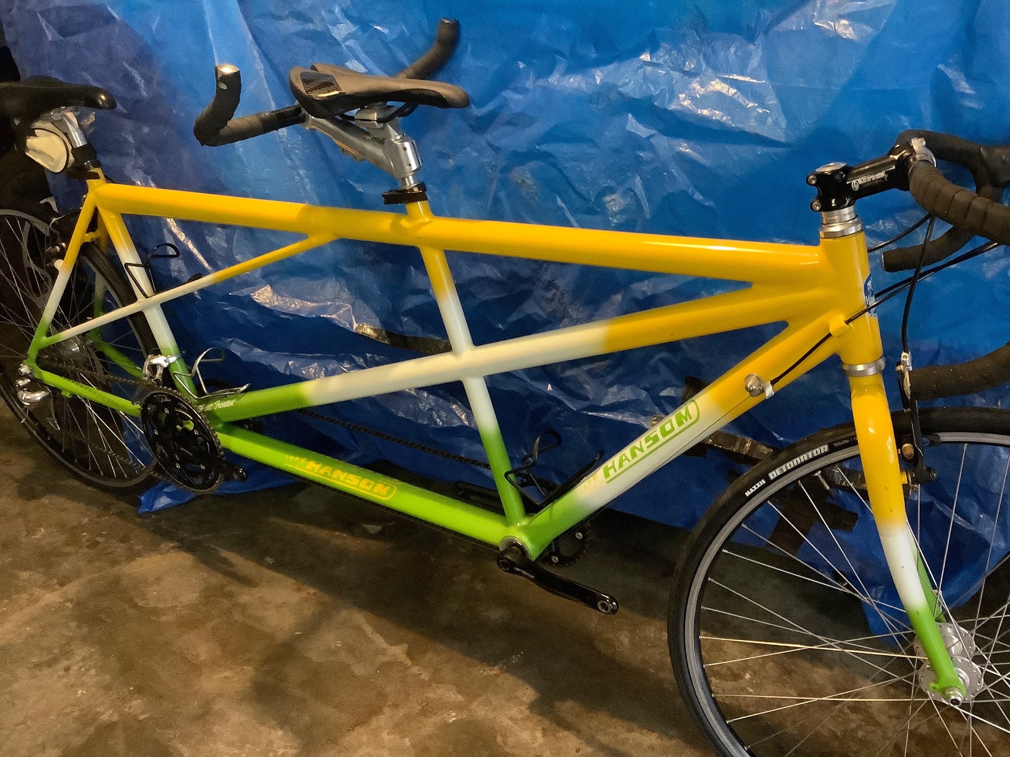 Hansom Alloy Tandem Bike Hub