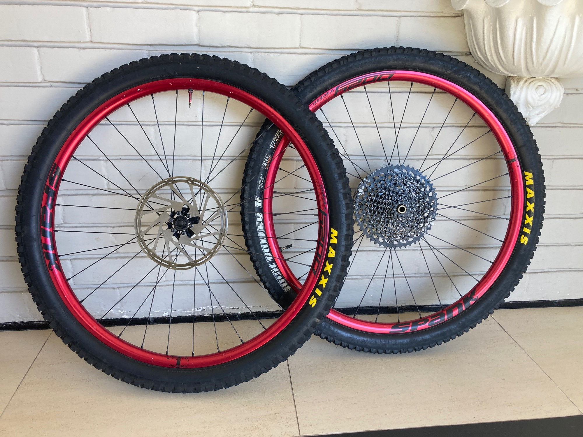 Spank Oozy Trail 295 Wheelset Mountain Bike Wheels Bike Hub