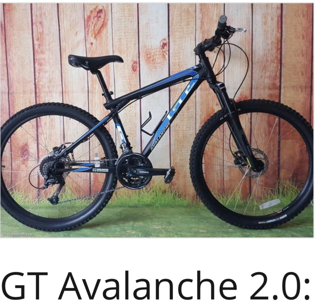 GT Avalanche 2.0 | Hardtail Mountain Bikes | Bike Hub GT Avalanche 2.0 | Hardtail Mountain Bikes | Bike Hub