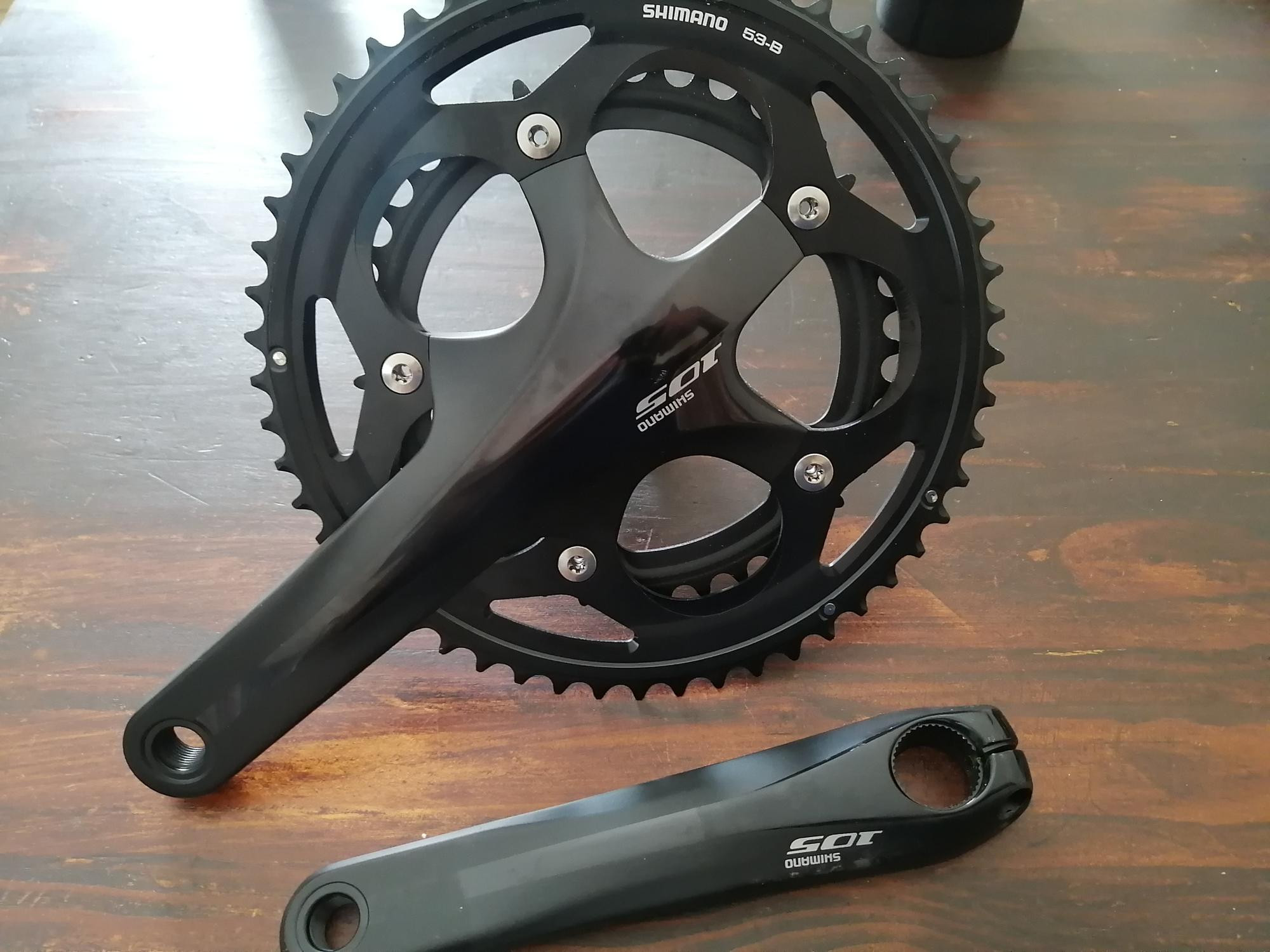 Shimano 105 FC-5700 Crankset Cranksets Bike Hub