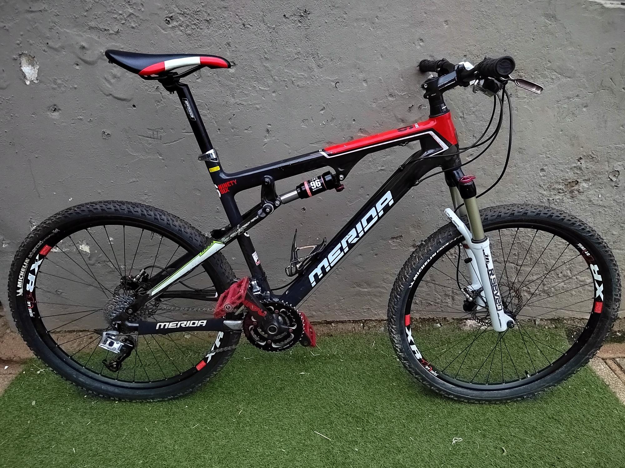 Merida 96 Carbon | Dual Suspension Mountain Bikes | Bike Hub