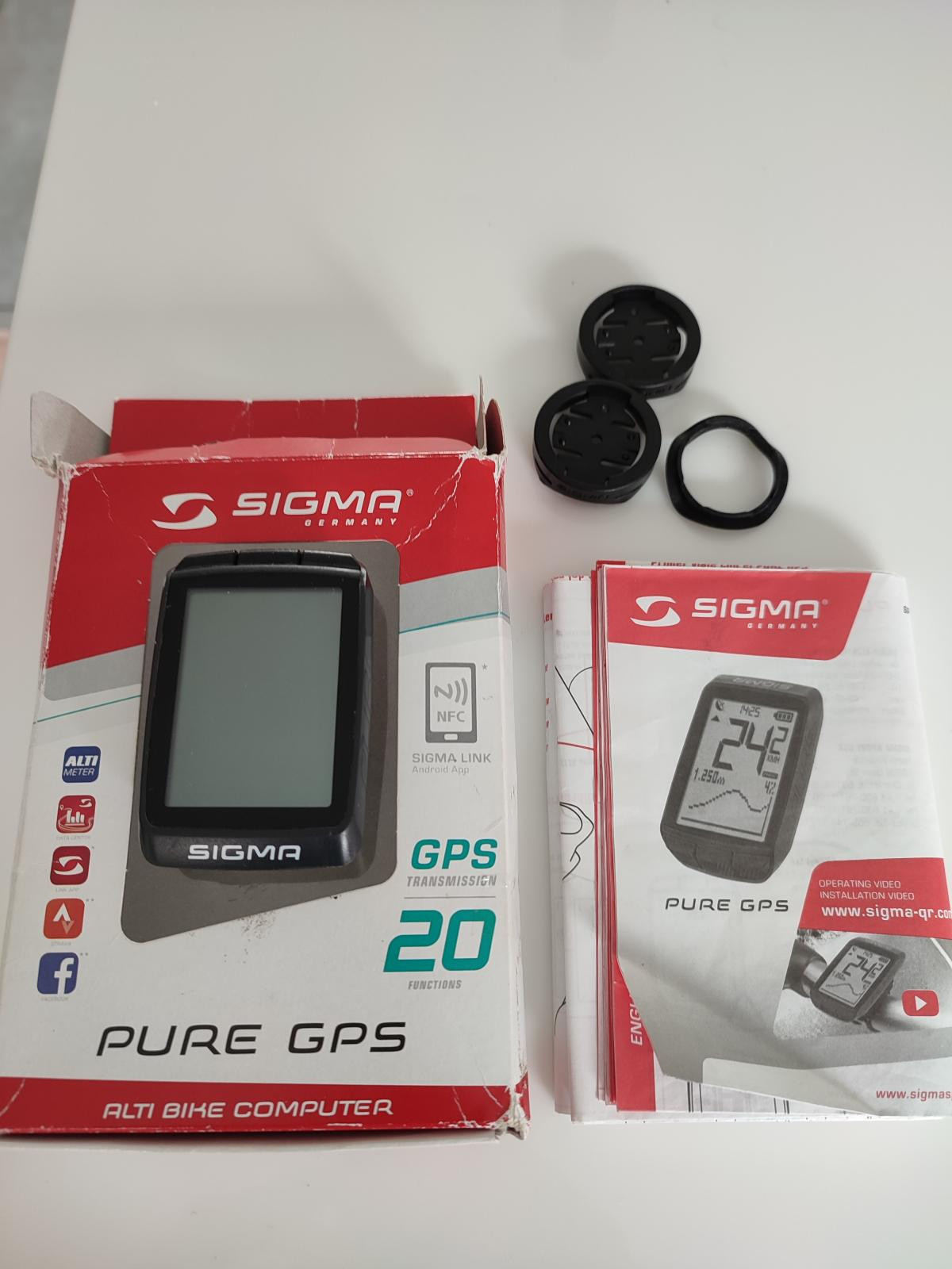 sigma pure 20 gps