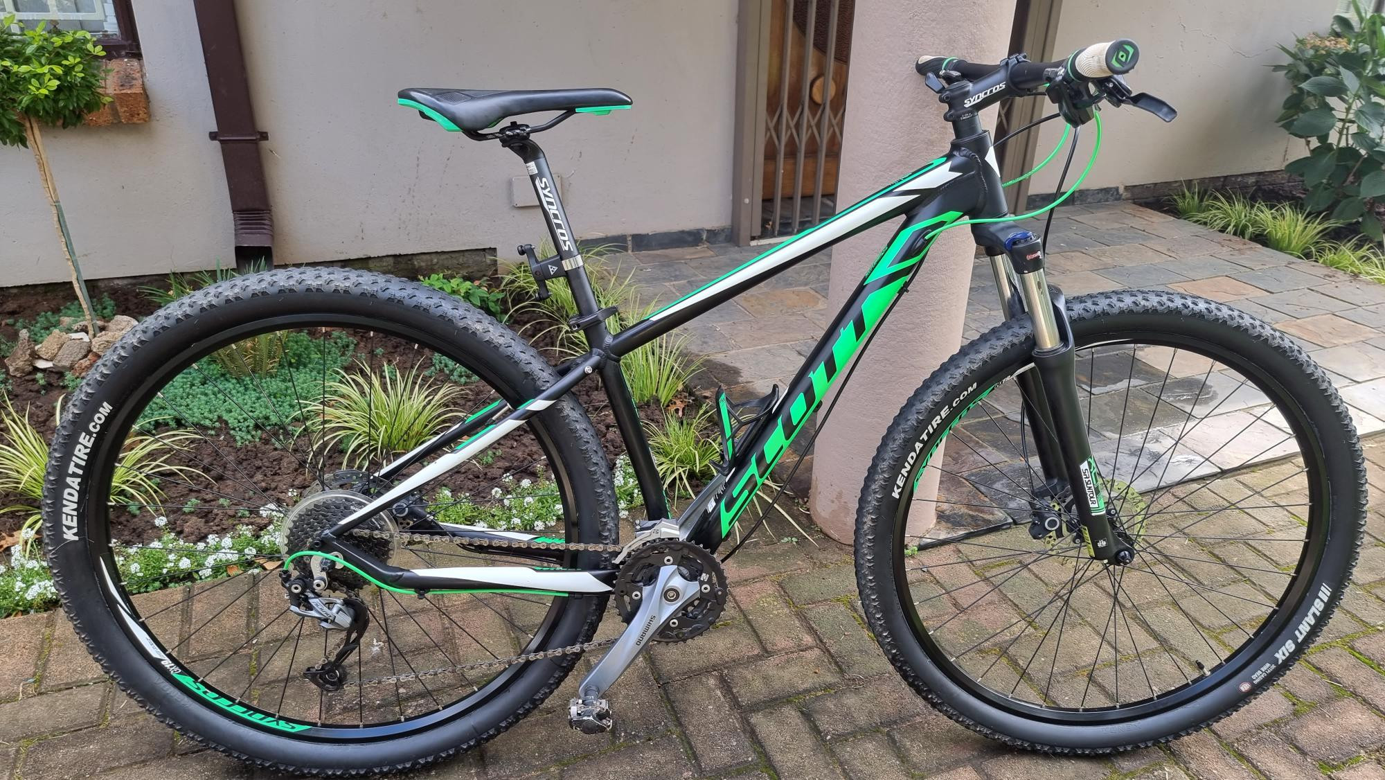 Aspect 940 Black And Green Scott Mountain Bike 2017 Scott Aspect