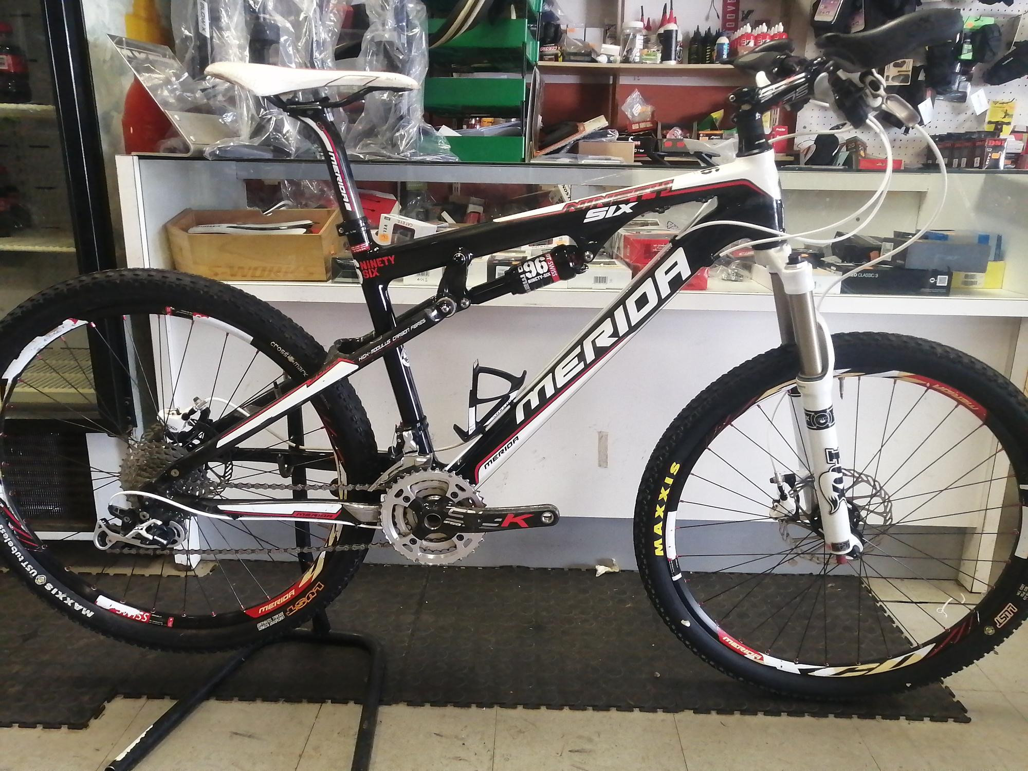 Merida 26er Merida 96 carbon 3000 26er | Dual Suspension Mountain Bikes | Bike Hub