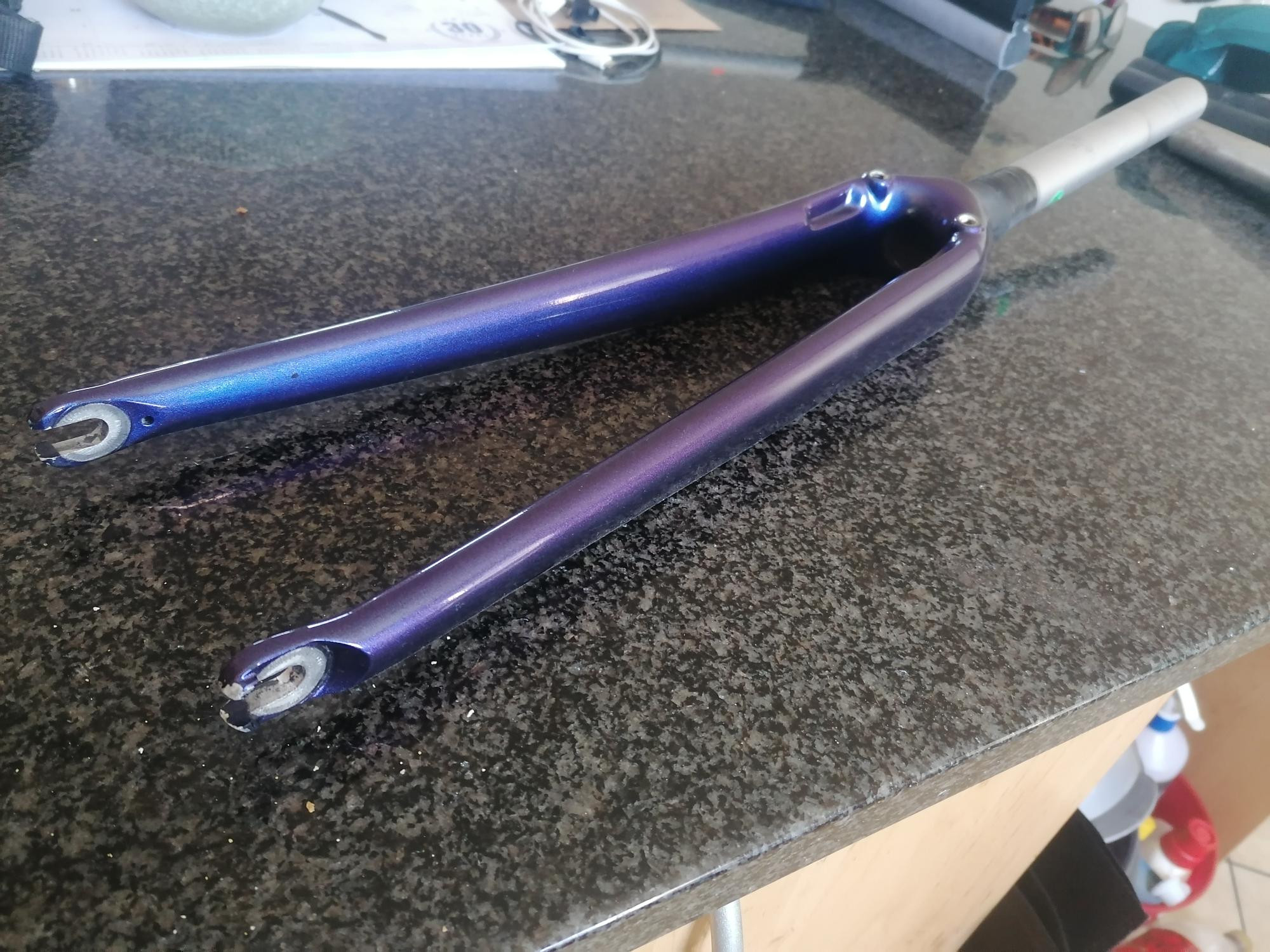 Direct Mount OCLV Carbon Fork Bike Hub