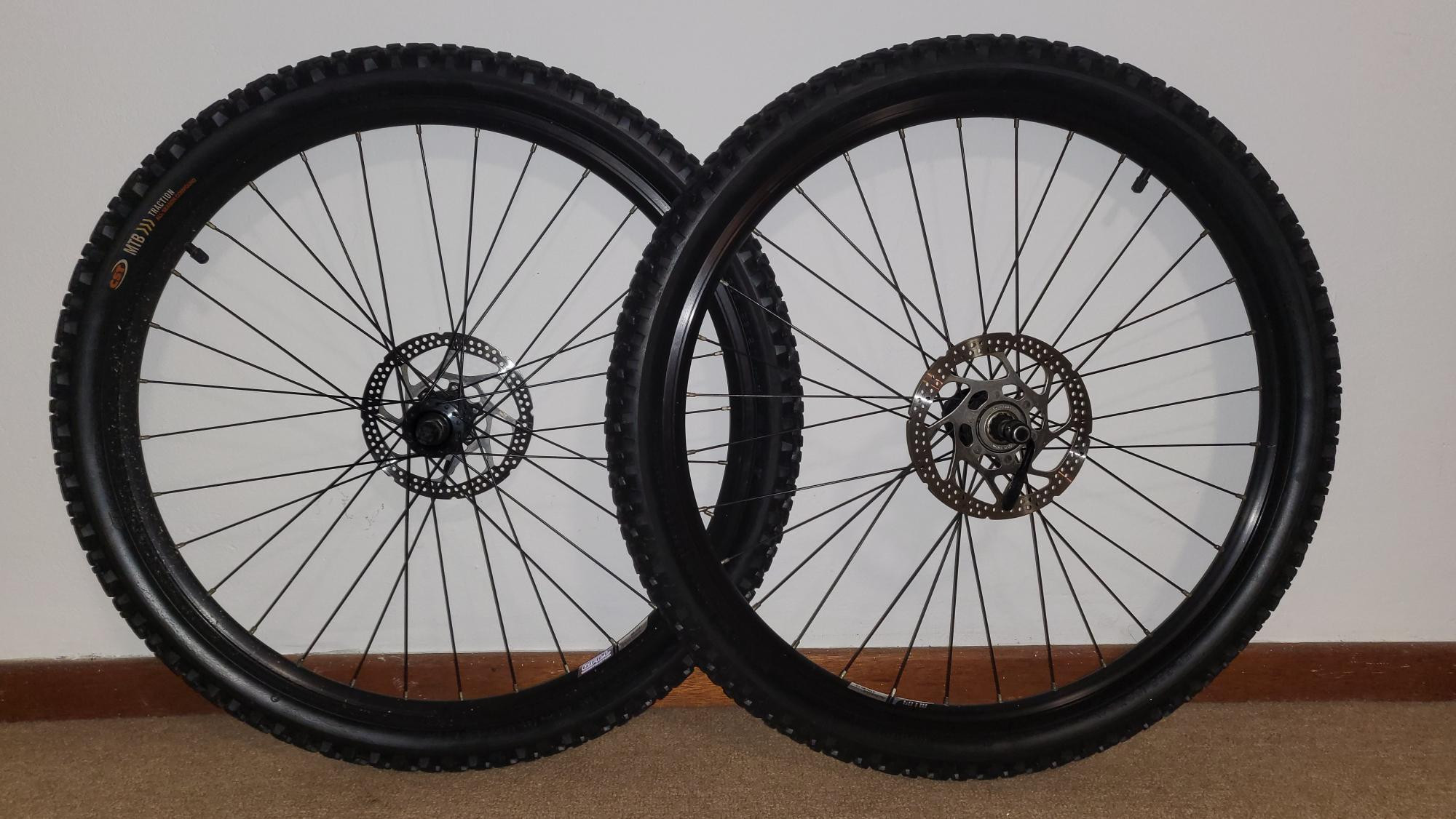 ETRTO 559x19 Alloy Double wall construction Mountain Bike Wheels
