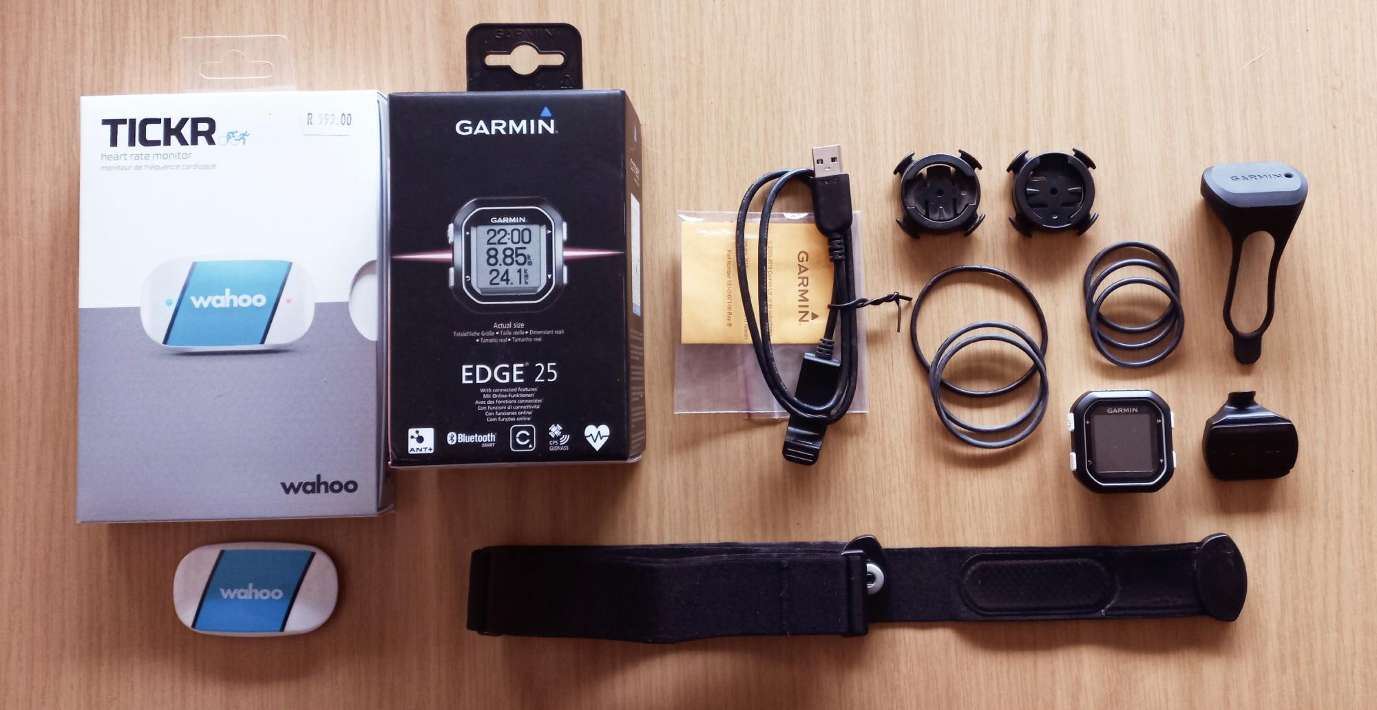 Gps Tracker Garmin Edge 25 Heart Rate Edge 25 GPS Enabled Cycle
