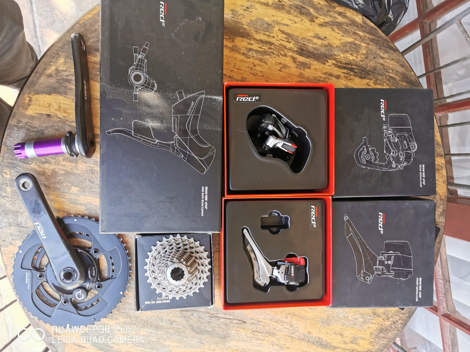 Sram Red Etap 2x11 Hydraulic disc Complete Groupsets Bike Hub