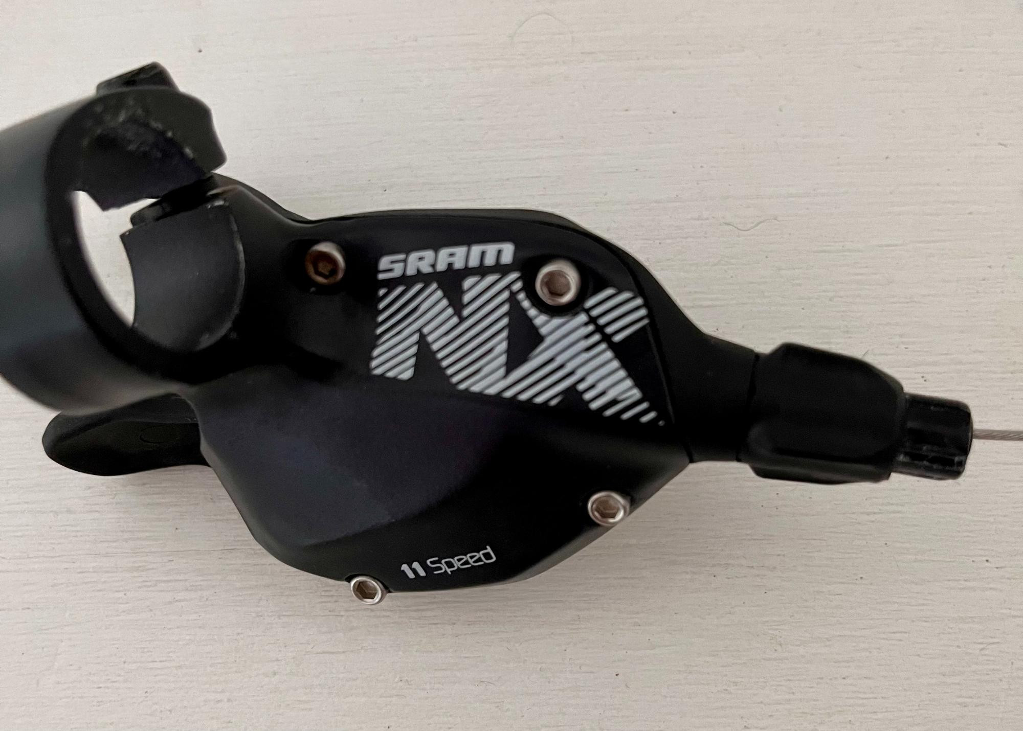 SRAM NX 11-Speed Grip Shift - Rear Shifter With Locking Black