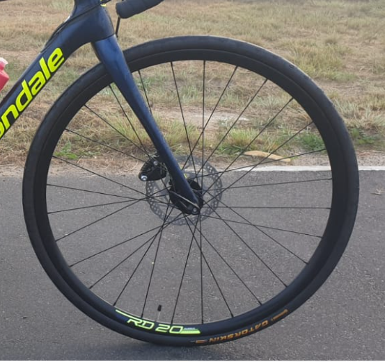 Maddux RD 2.0 Wheelset rotors and tyres 