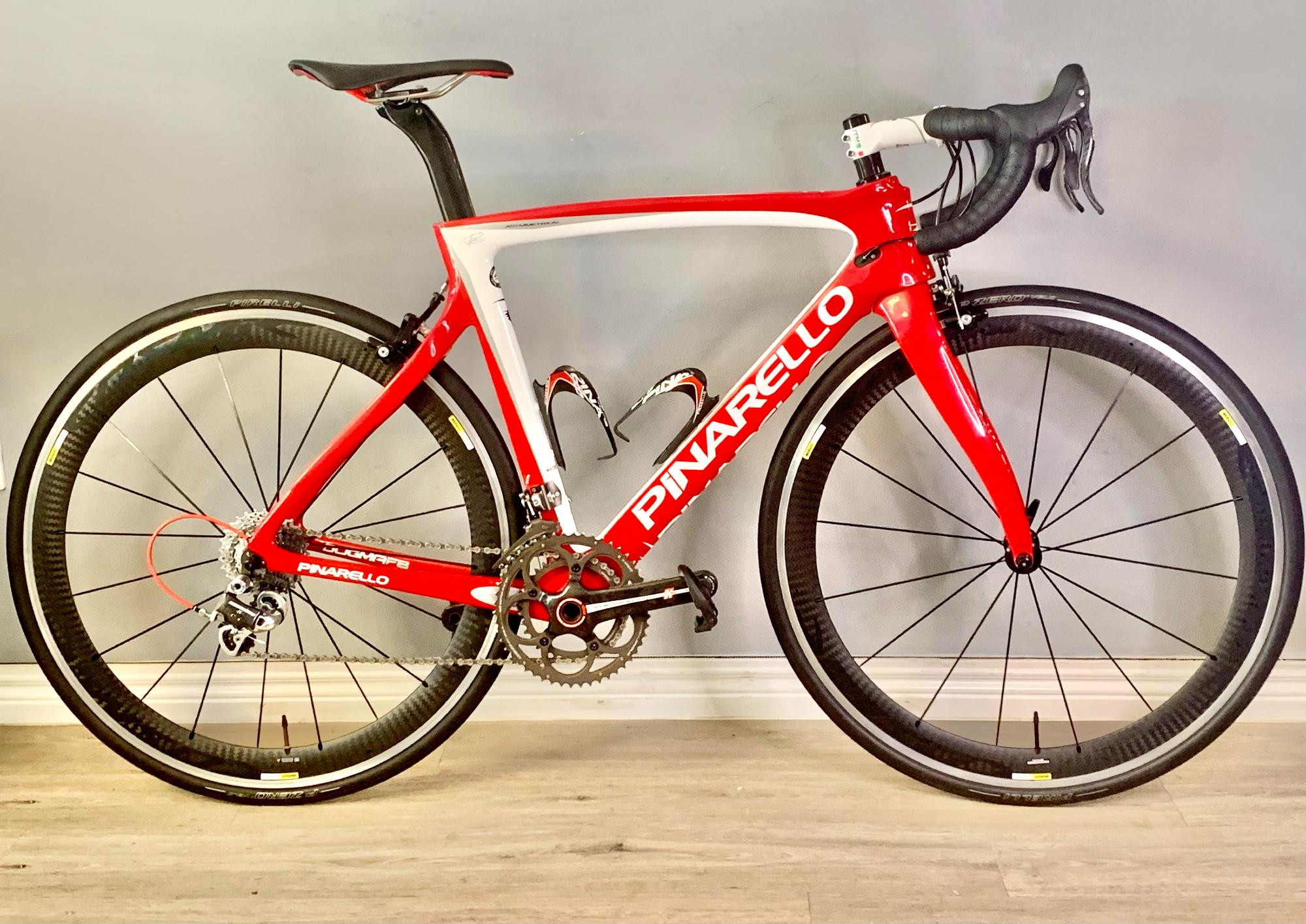 55cm Pinarello DOGMA F8, Campy 11s, carbon wheels - Vimarsana News