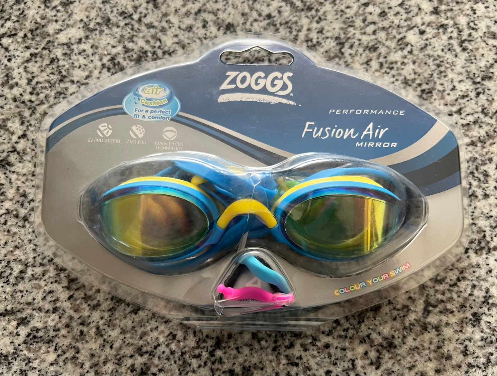 Zoggs Fusion Air Mirrored Goggles Bike Hub
