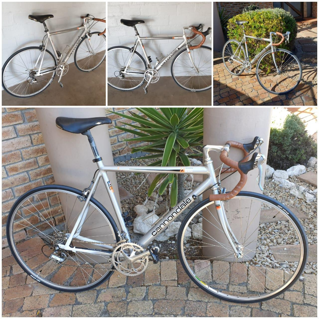 Kit cadre vélo route Cannondale R800 handmade USA - lot de