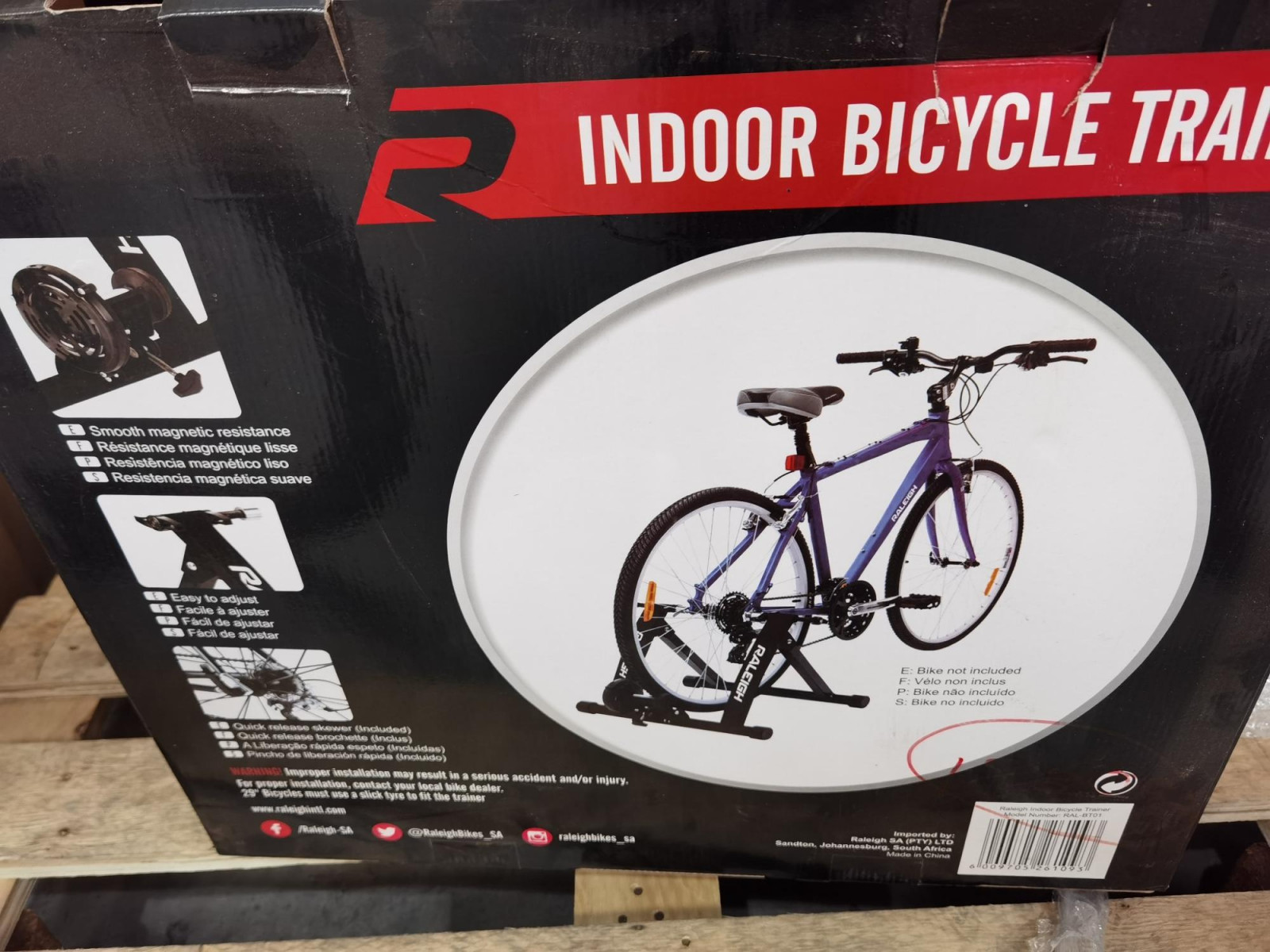 Cycleops Climbing Riser Block Bicycle Bike Trainer Front Wheel