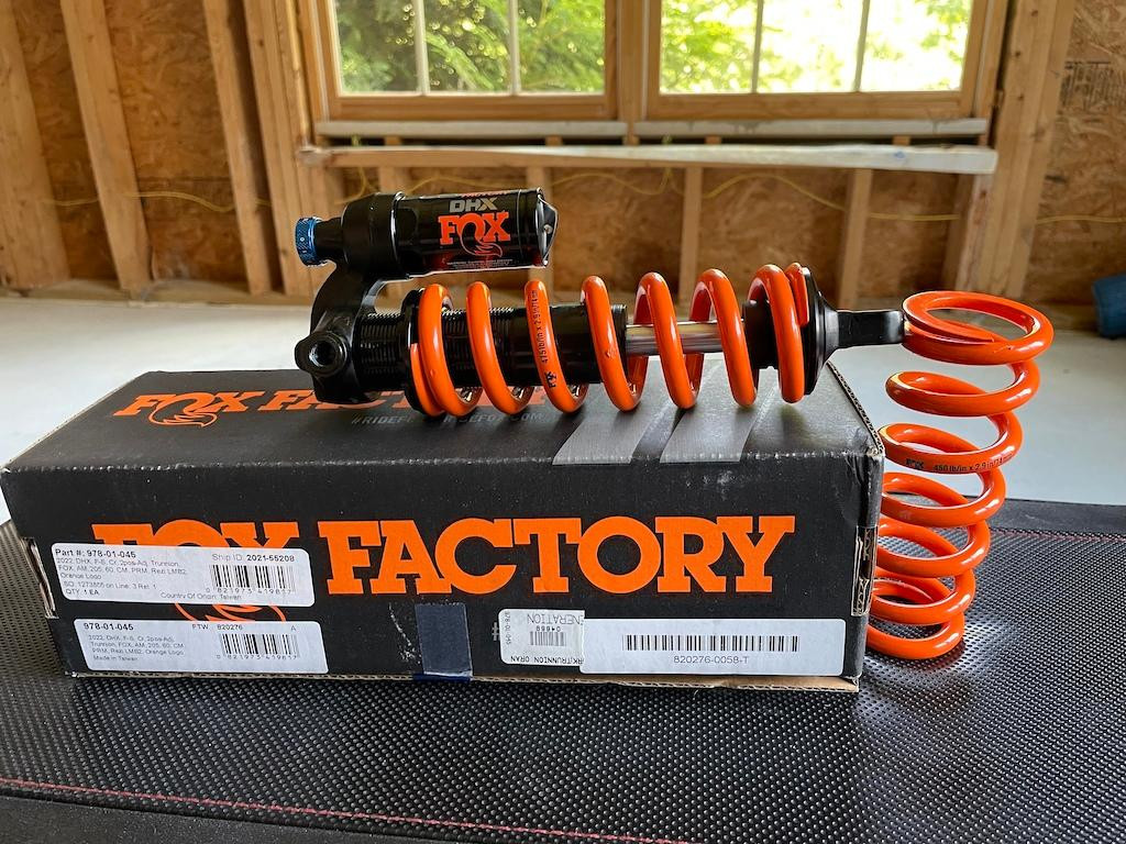 Fox DHX2 Factory SLS coil Fox Factory DHX Coil & SLS springs LSC