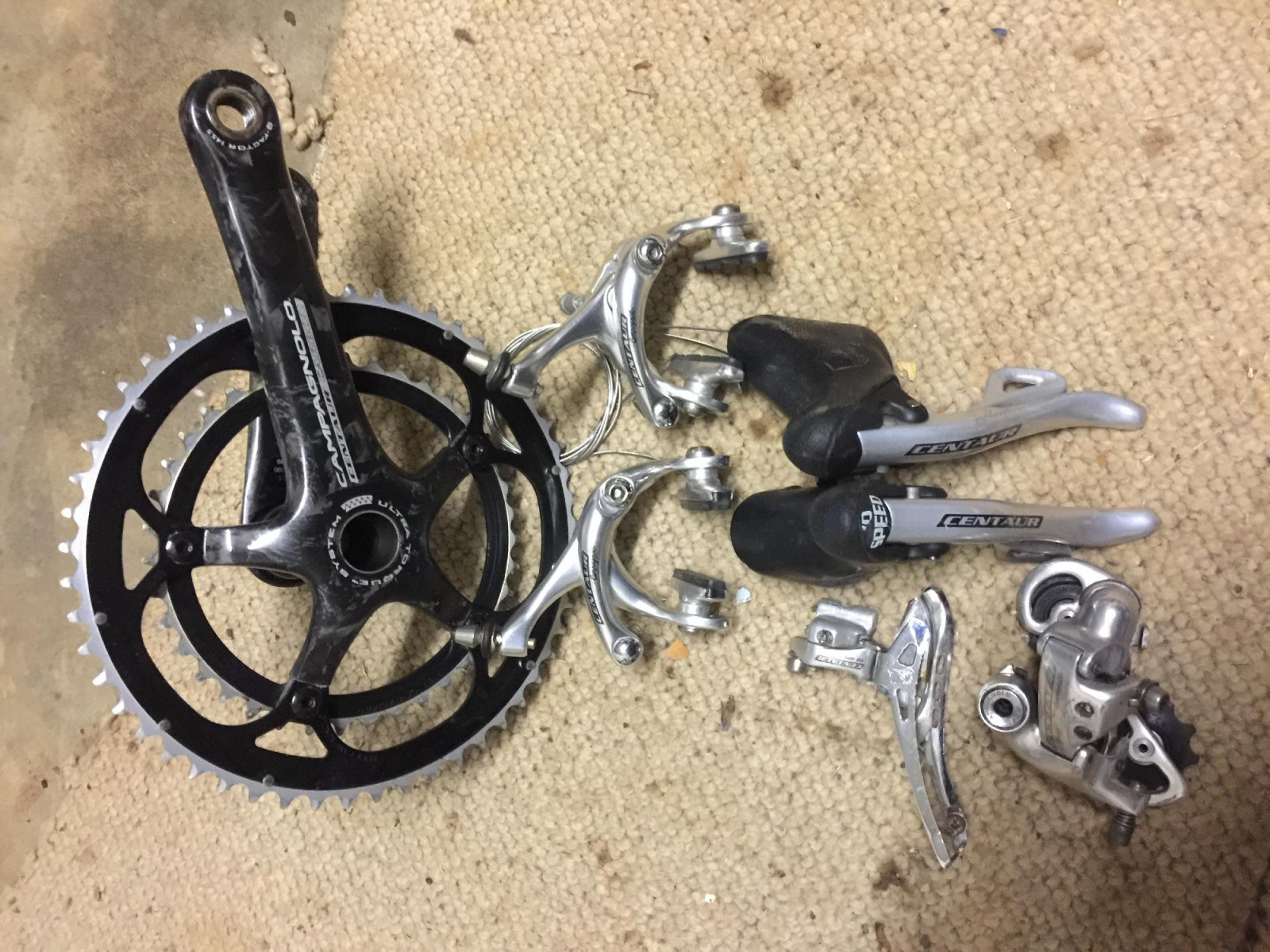 10 Speed Campag Groupsets Centaur Campagnolo Record 10 Speed