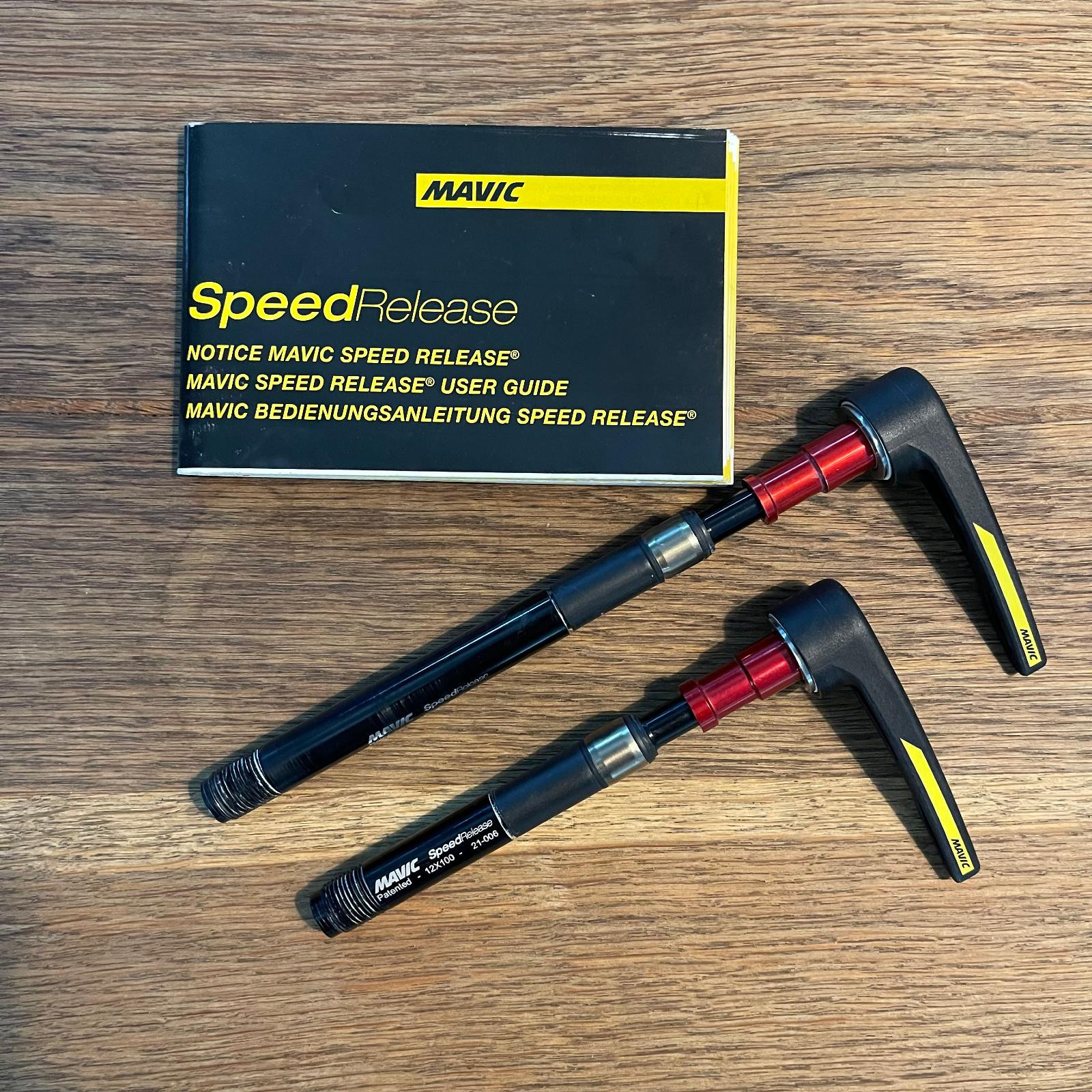 MAVIC Speed Release 12x100 12x142 クイック MAVIC Speed Release 12x100 12x142 クイック Mavic Speed