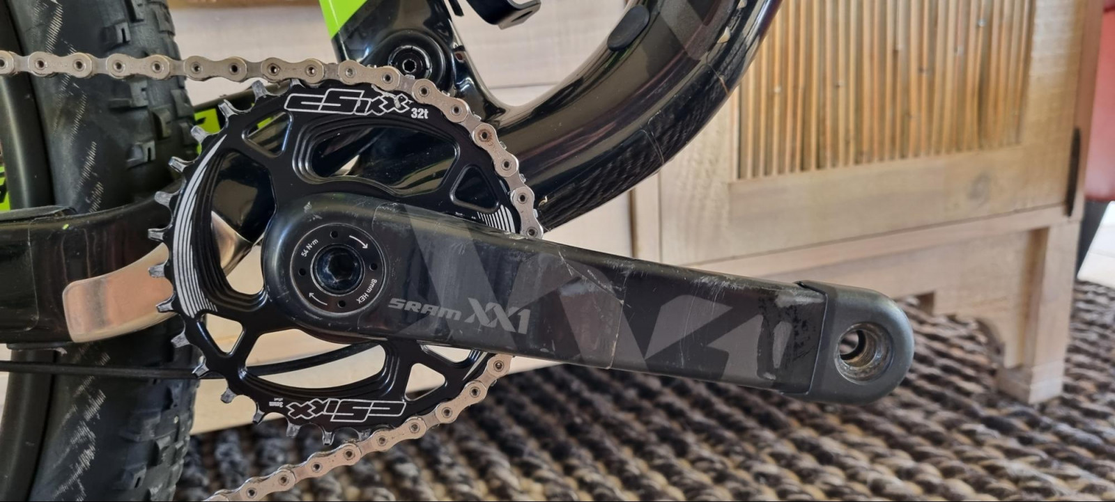 Sram XX1 Carbon Stages Power Meter BB30 Bike Hub