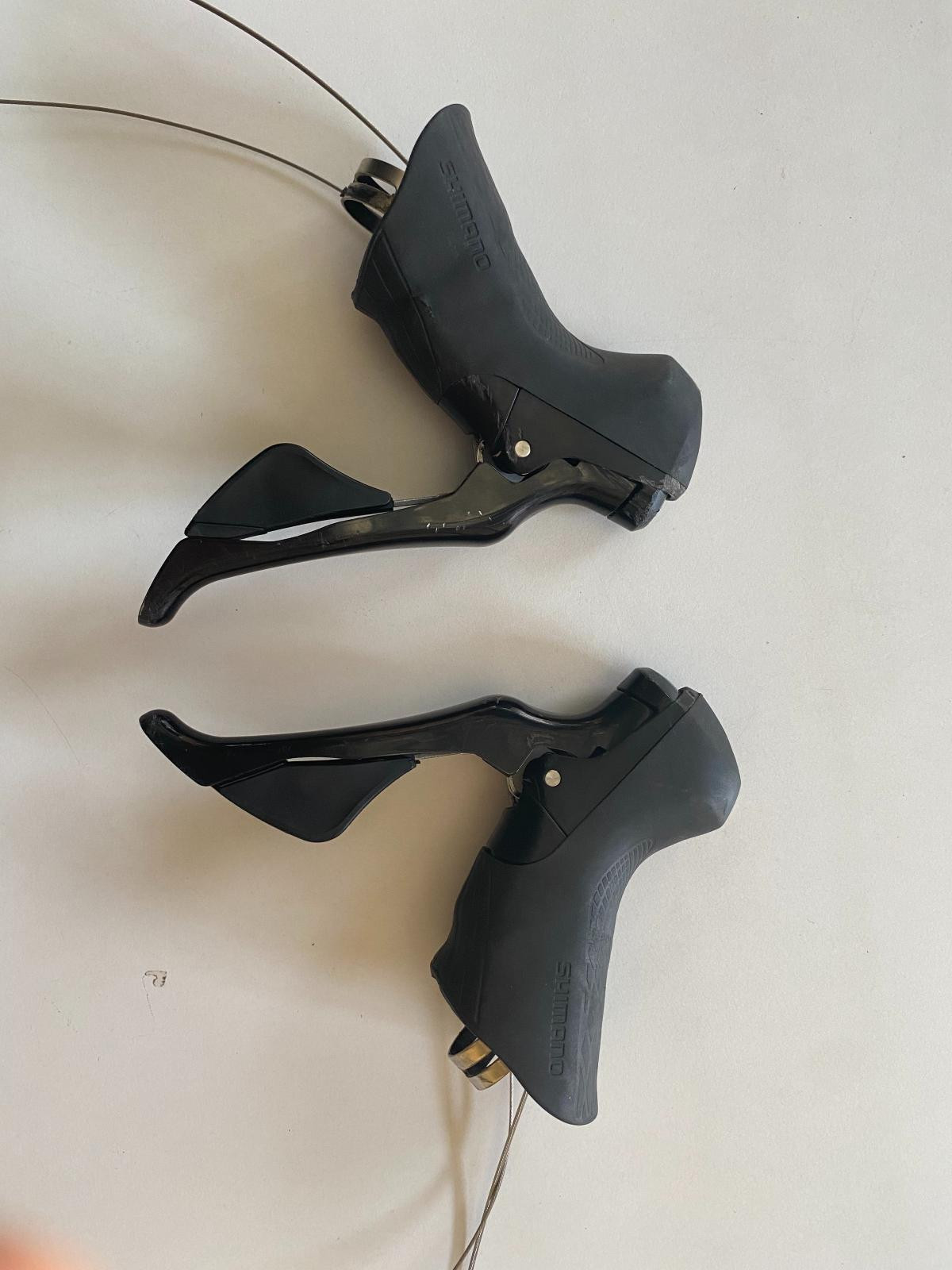 Manettes De Vitesse Shimano Bar End 11 Vitesses - Pour Guidon De Route - Occasion Bon État