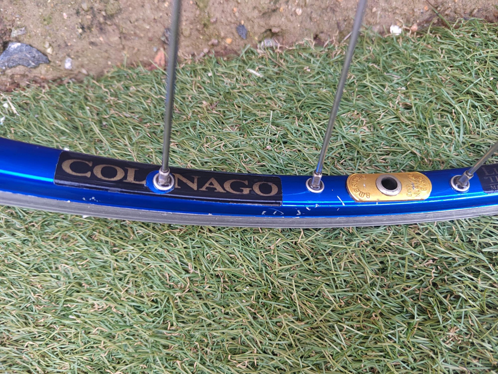【希少‼】Ambrosio LOGOS COLNAGO 26 Fディスクホイール Ambrosio Colnago Team Edition Vintage | Road Bike Rims | Bike Hub