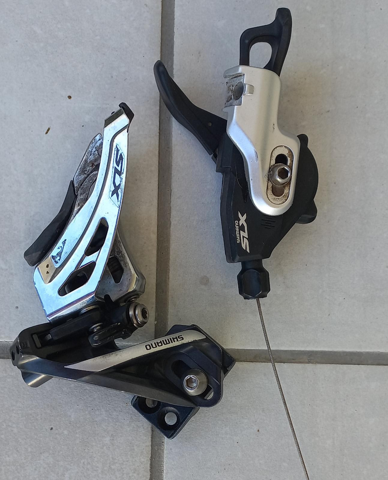 SLX 2 X 10 Shifter & Mech Bike Hub