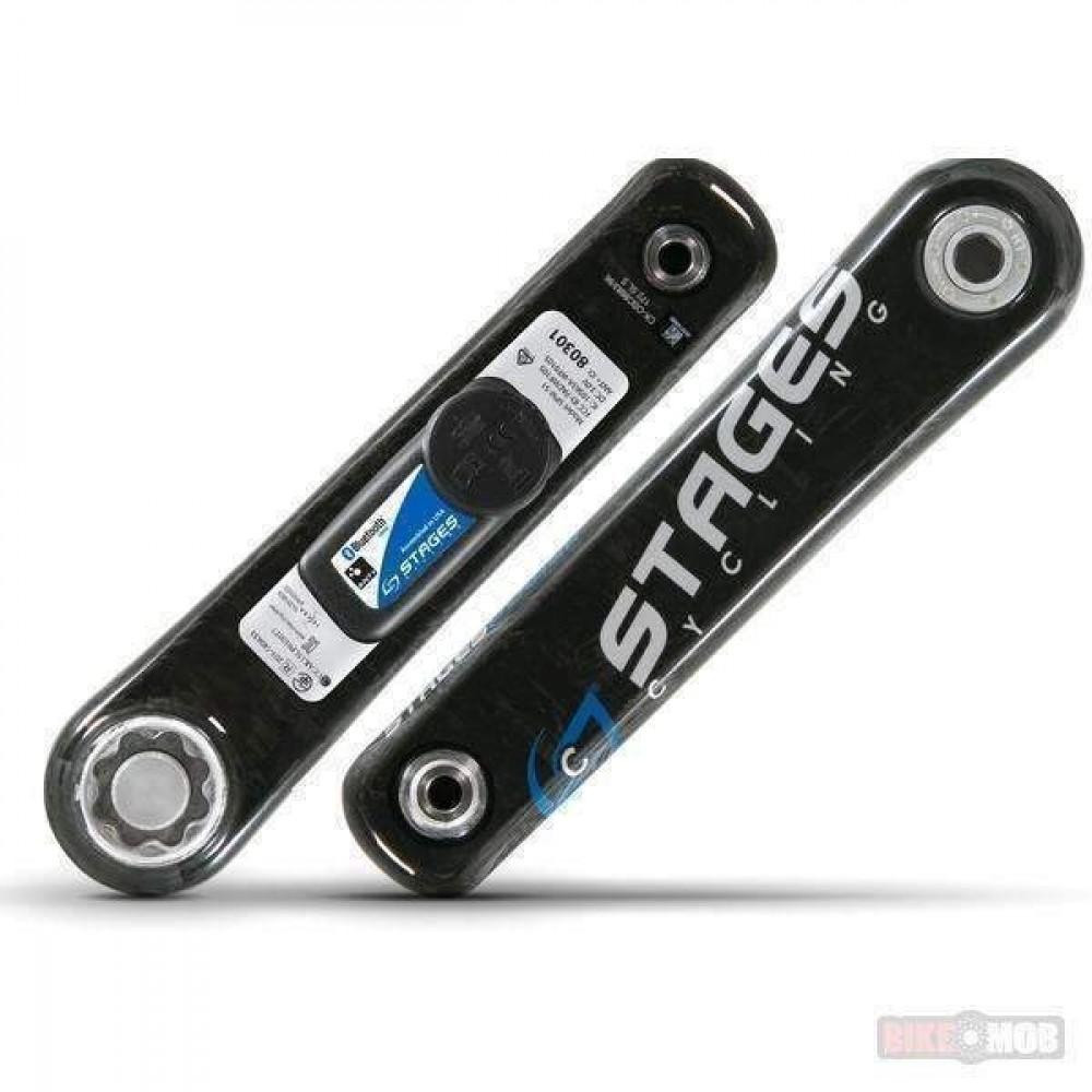 Bras De Manivelle Stages Power Meter BB30 Carbone 172,5mm – Pour Vélo, Mesure De Puissance