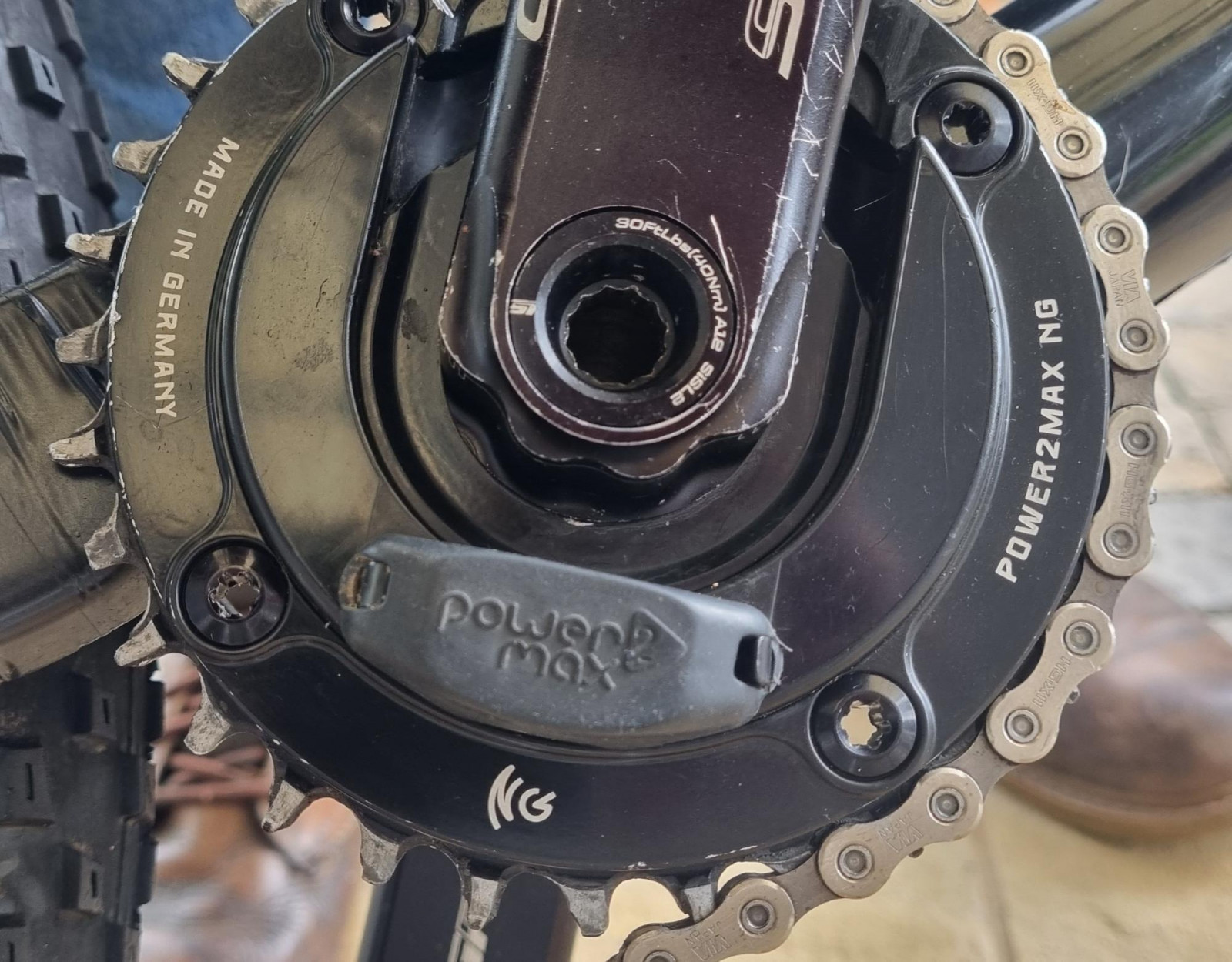 Power 2 Max NG CAN104 Power meter Bike Hub
