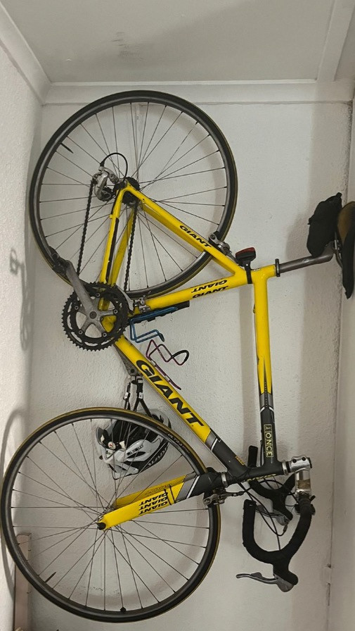 yellow giant road bike